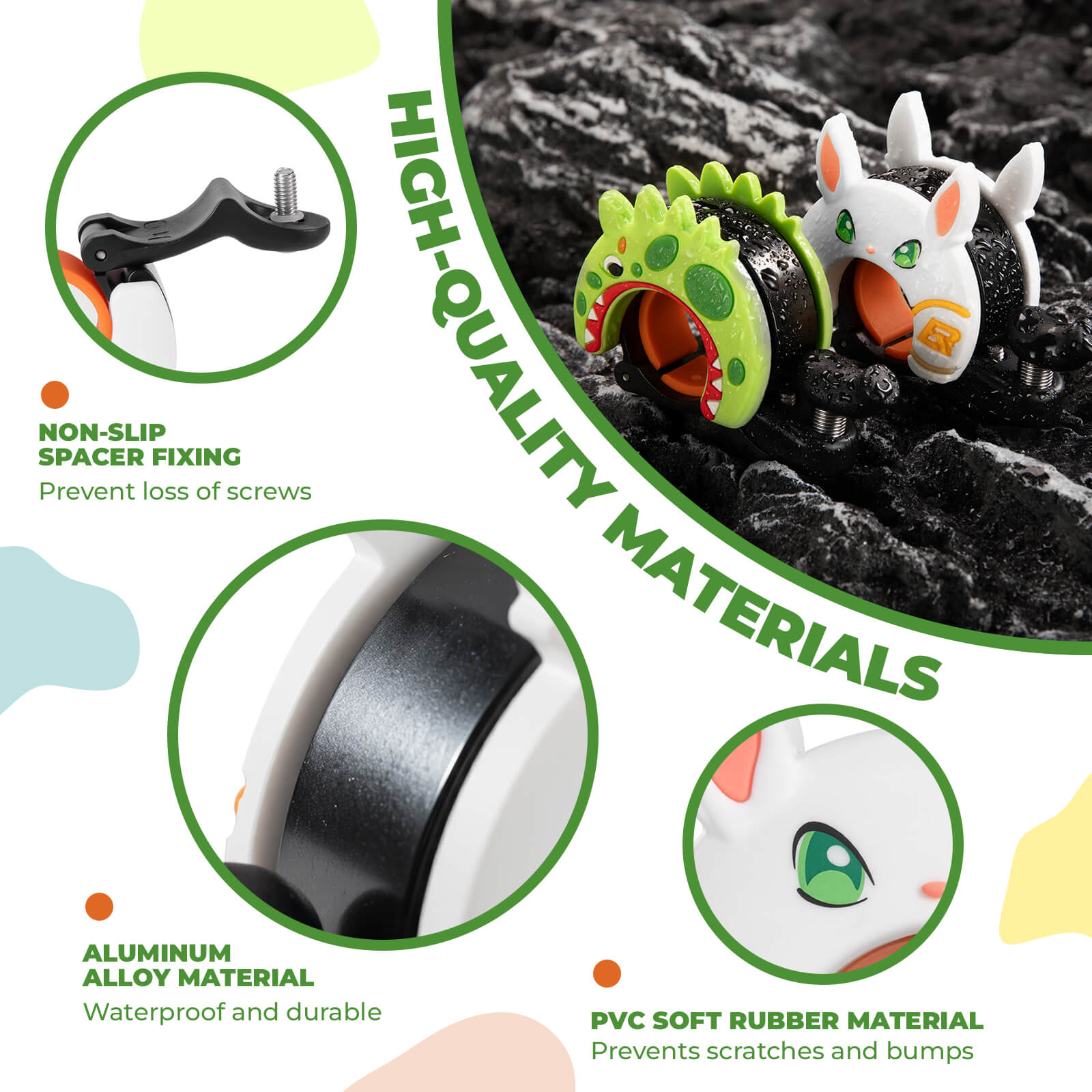 Kids Cartoon Bicycle Bell - OVERLANDERS Outfitter