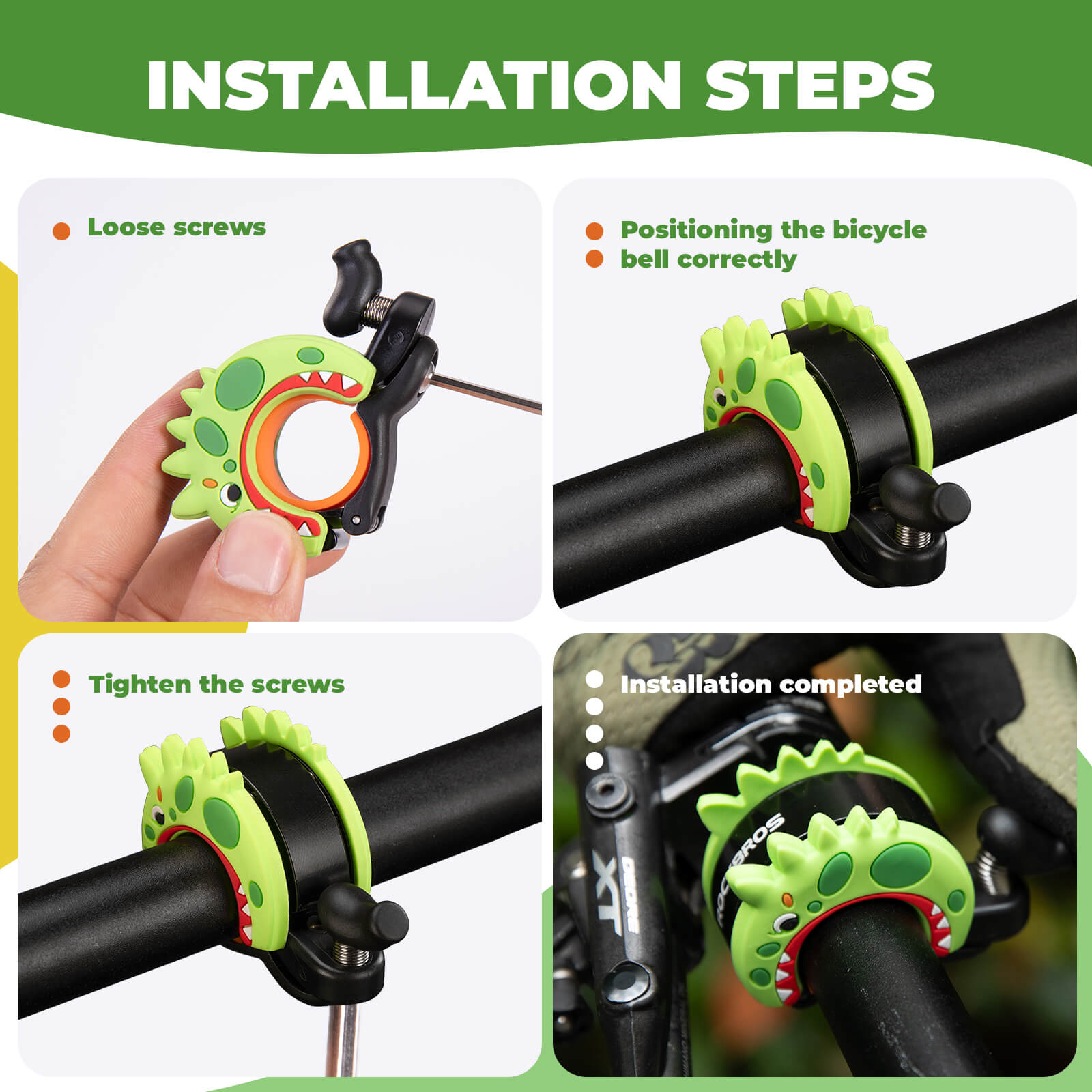 Kids Cartoon Bicycle Bell - OVERLANDERS Outfitter