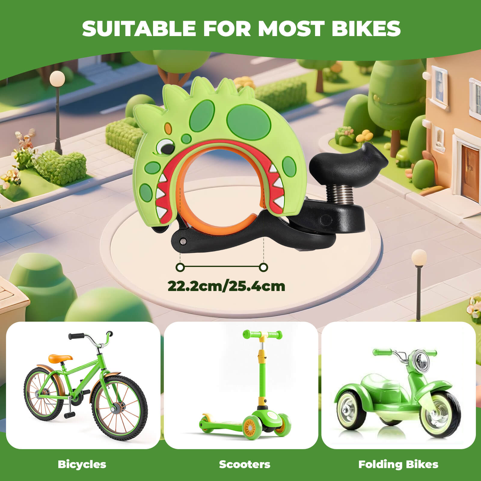 Kids Cartoon Bicycle Bell - OVERLANDERS Outfitter