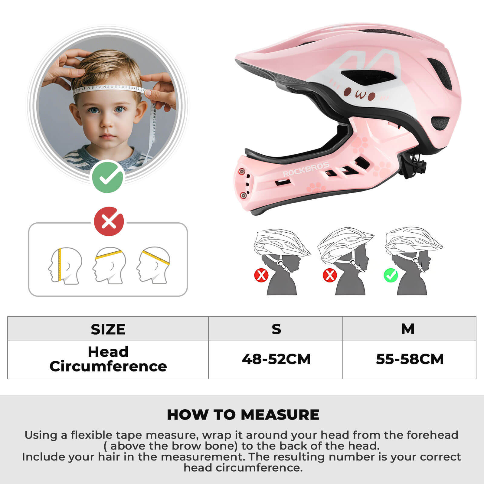 Kids Full-Face Bike Helmet - OVERLANDERS Outfitter