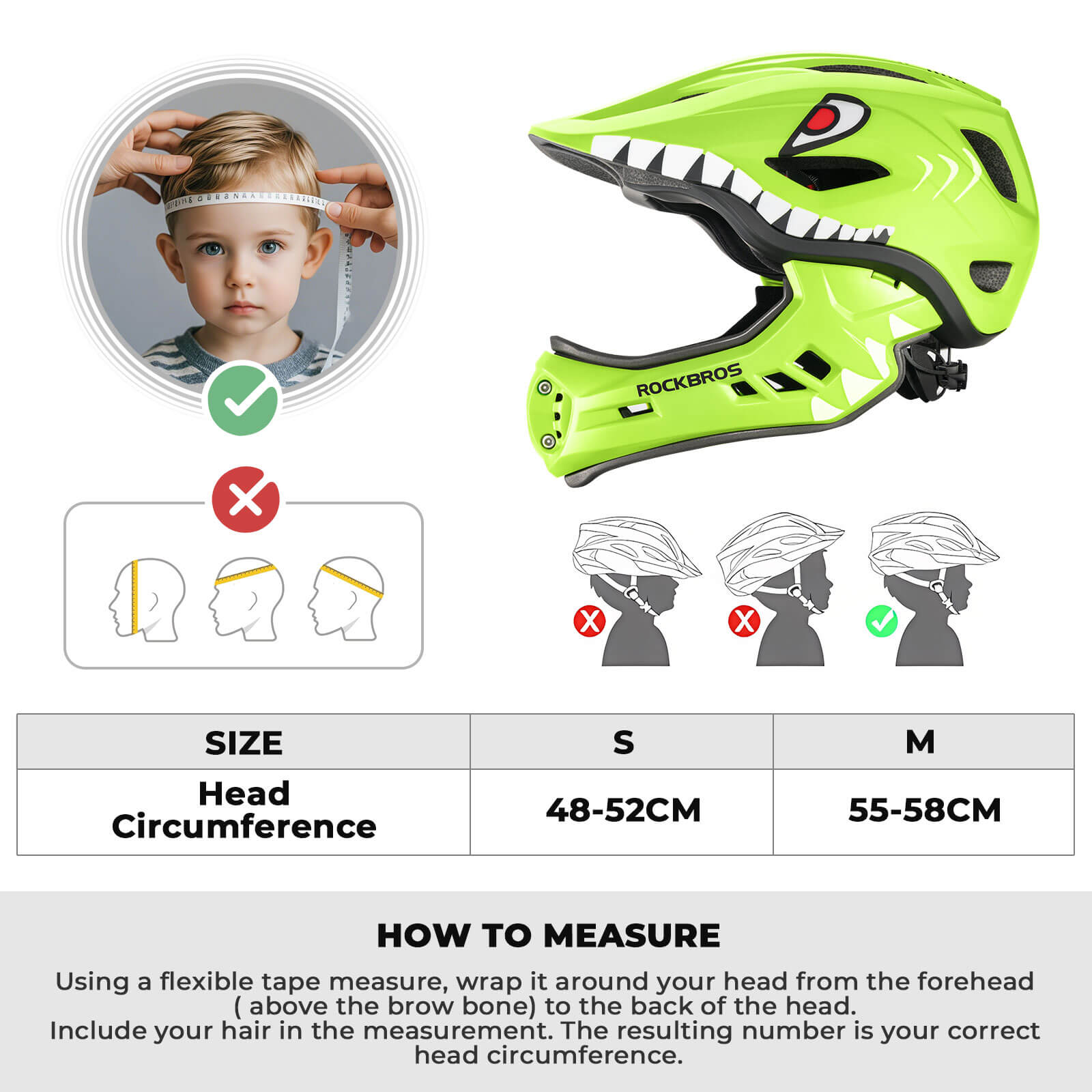 Kids Full-Face Bike Helmet - OVERLANDERS Outfitter