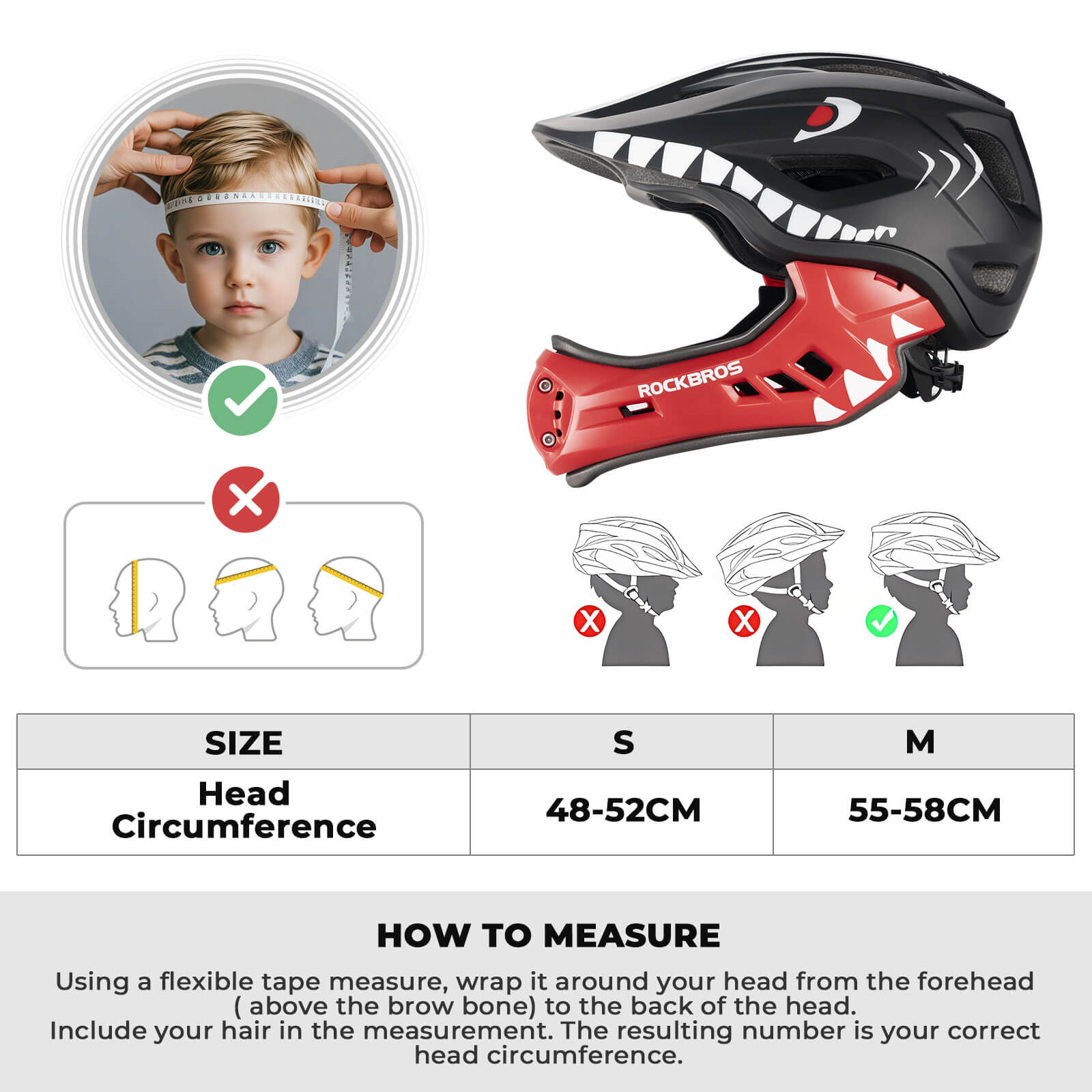 Kids Full-Face Bike Helmet - OVERLANDERS Outfitter