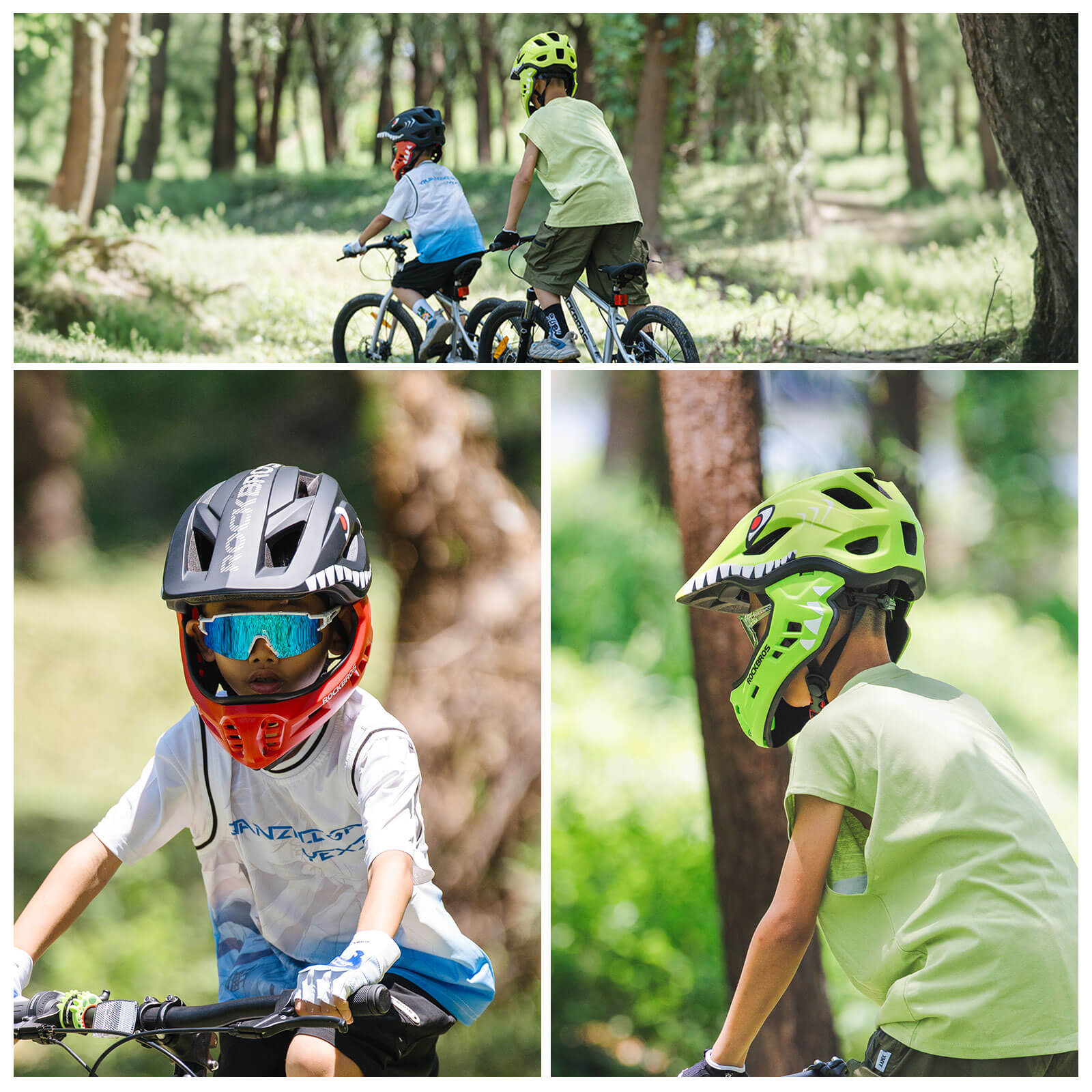 Kids Full-Face Bike Helmet - OVERLANDERS Outfitter