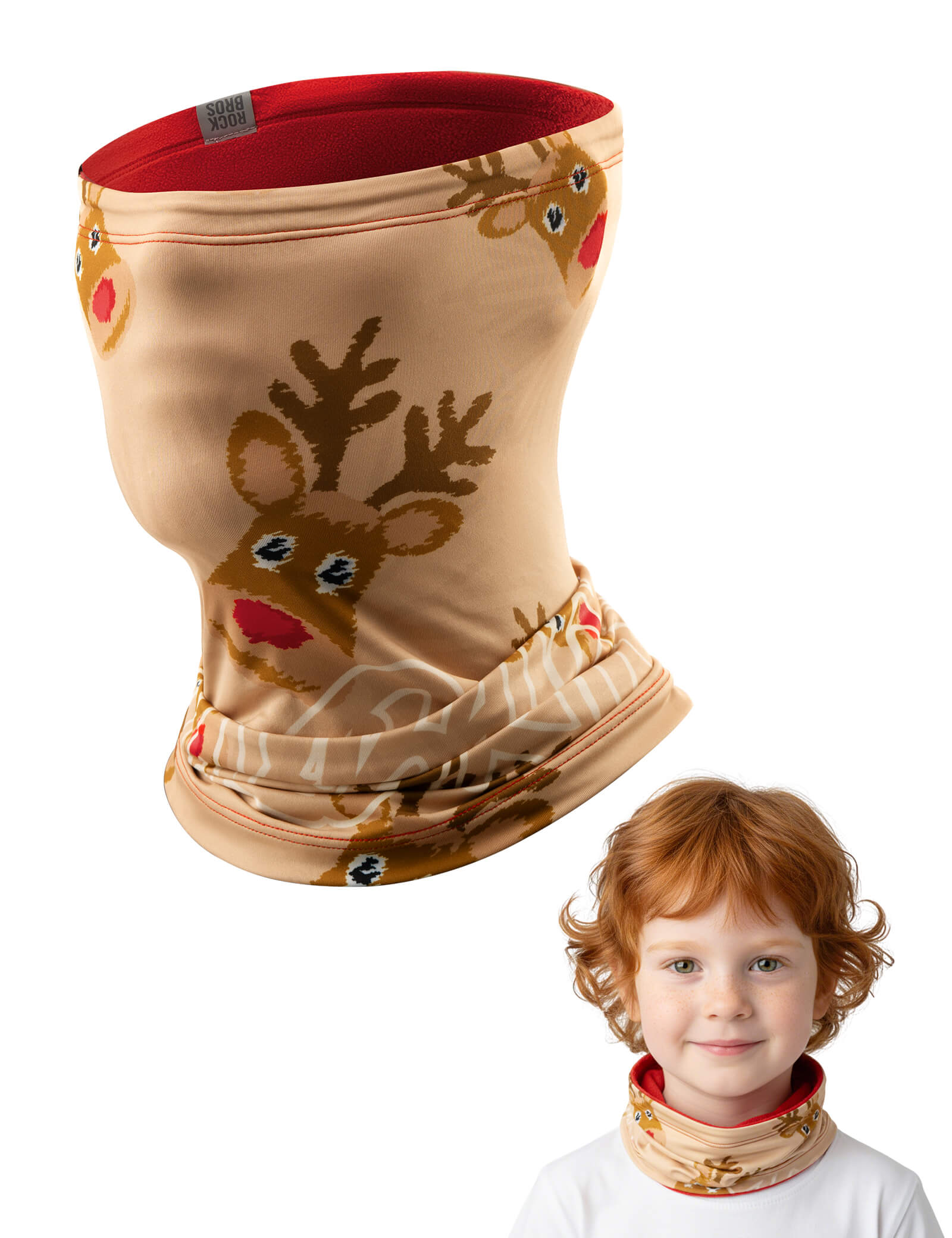 Kids Fleece Warm Face Cover & Neck Gaiter - OVERLANDERS Outfitter