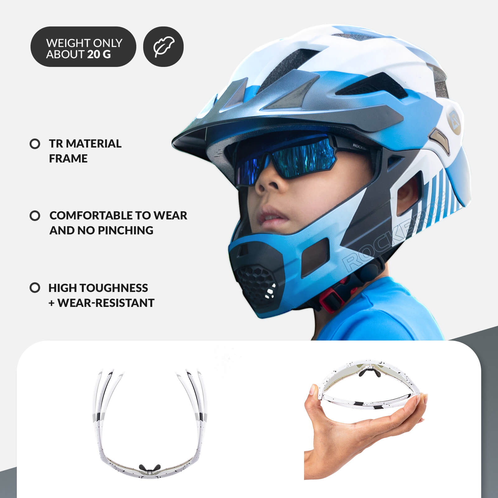 Kids Photochromic Cycling Sunglasses - OVERLANDERS Outfitter