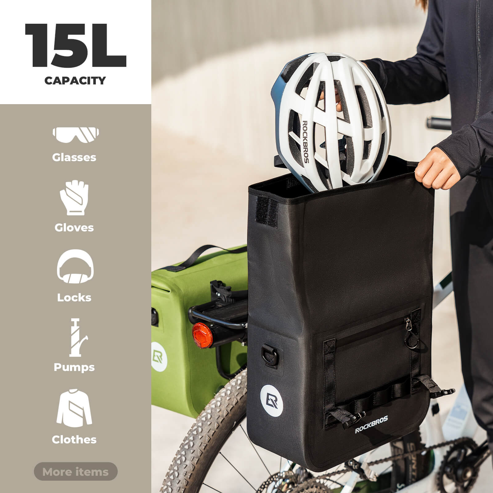 Bike Pannier - 9L - OVERLANDERS Outfitter
