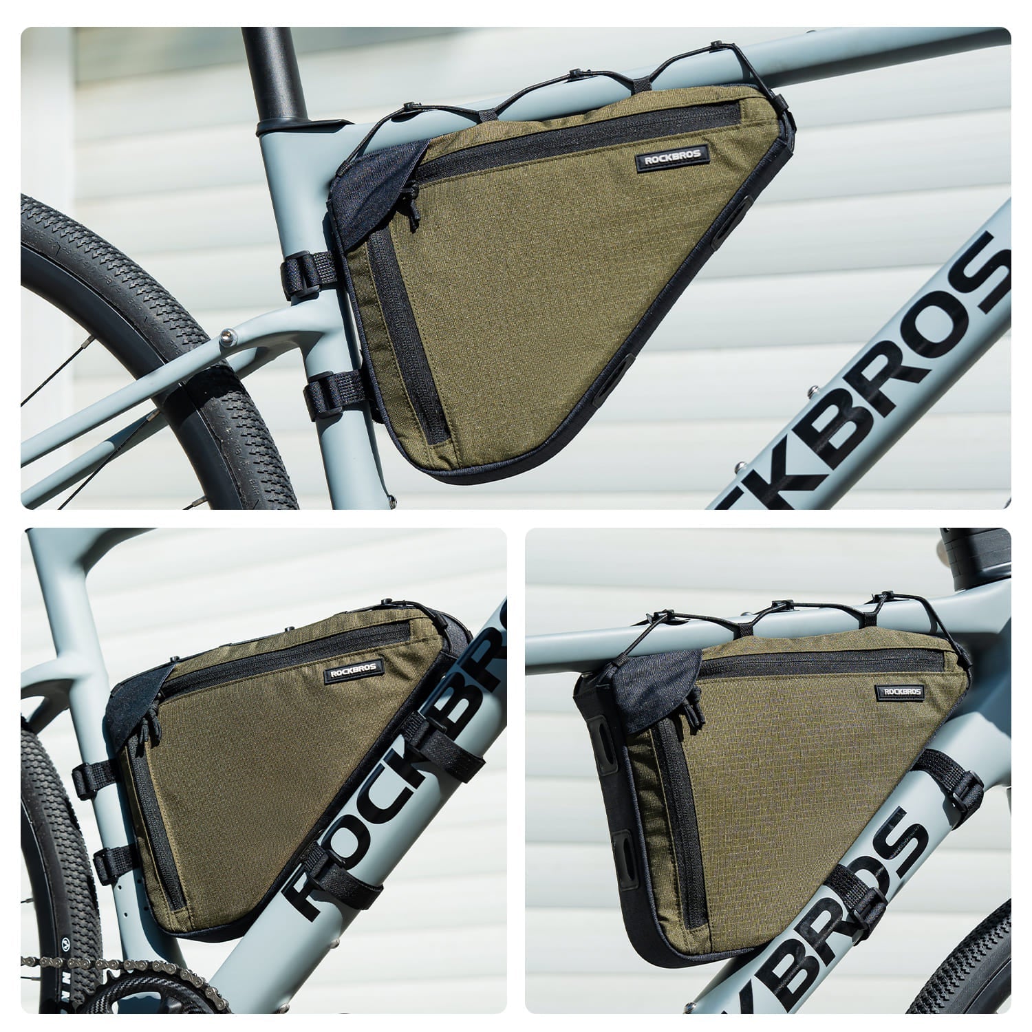 Large Capacity Bike Triangle Bag-1.5L - OVERLANDERS Outfitter