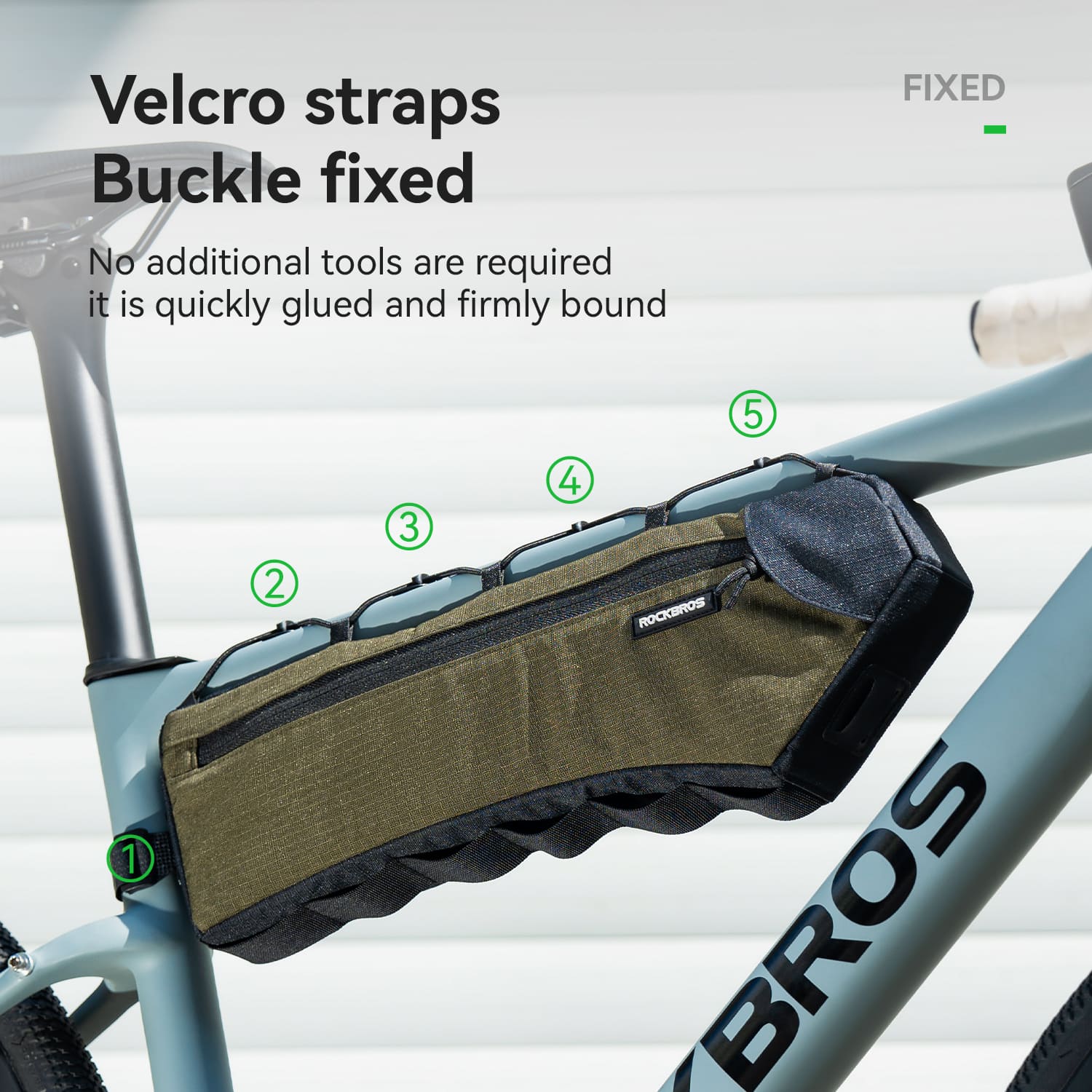 Large Capacity Bike Triangle Bag - 1.9L - OVERLANDERS Outfitter