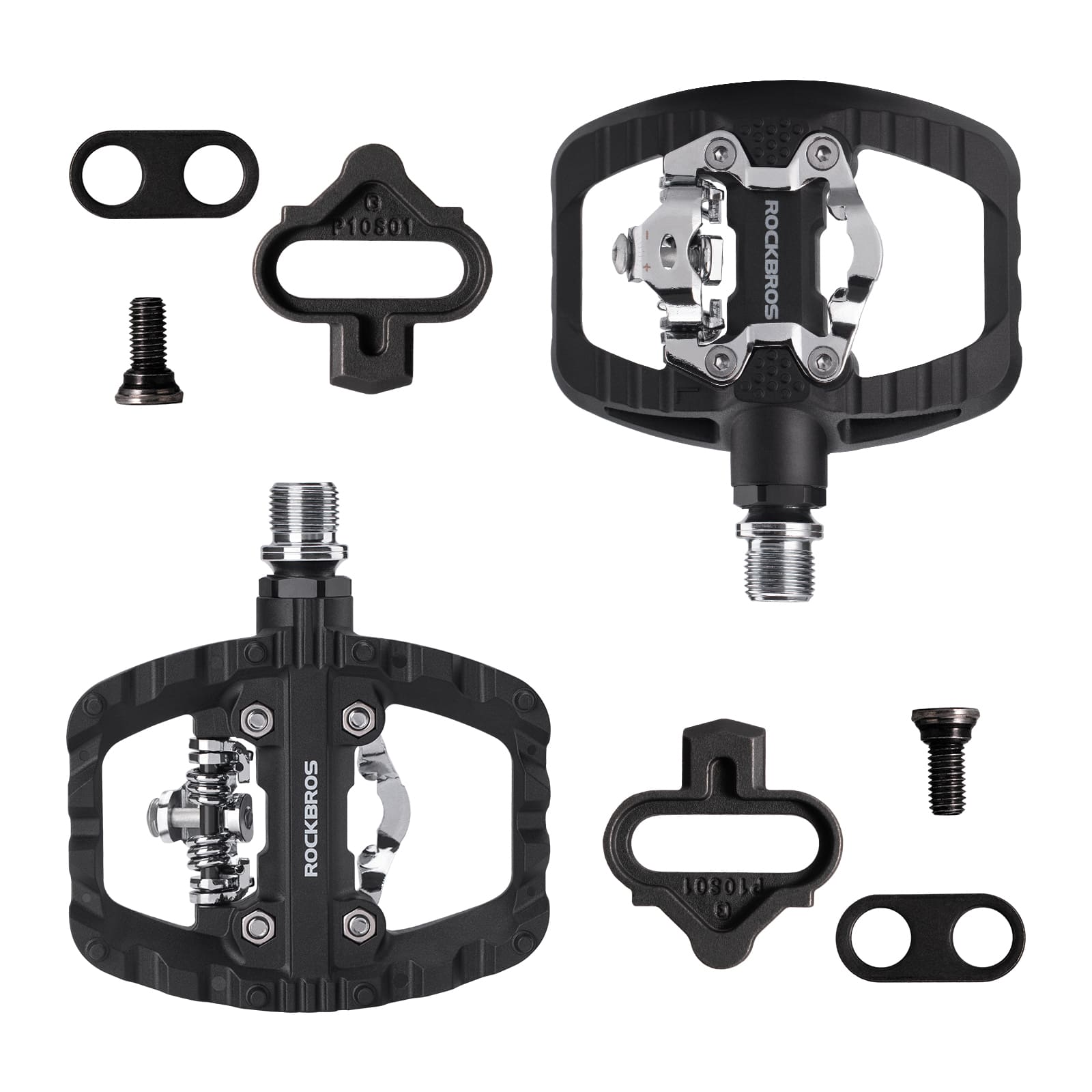 Lightweight Nylon Half-Clip Flat Bike Pedals - OVERLANDERS Outfitter