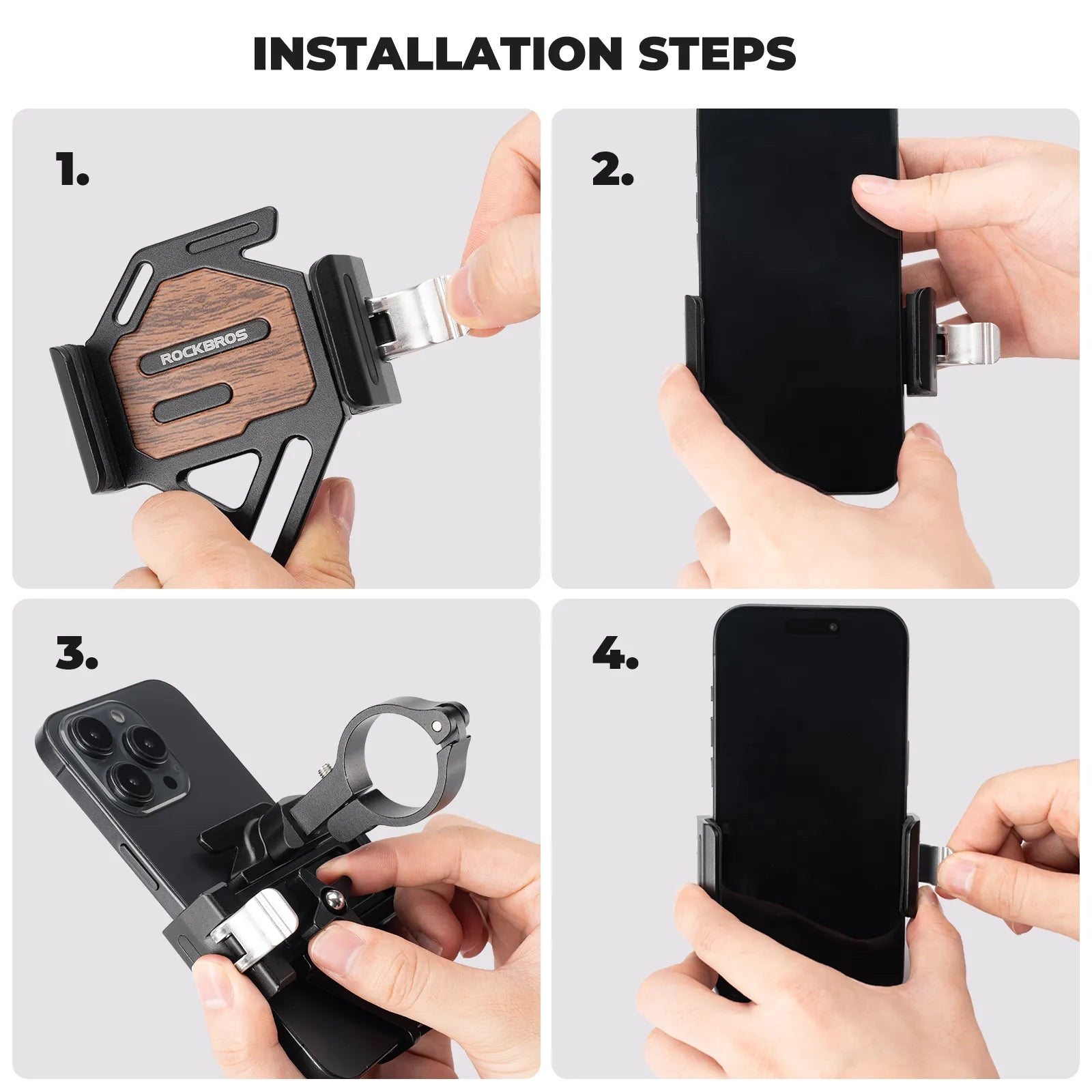 Lightweight Quick-Release Phone Mount - OVERLANDERS Outfitter