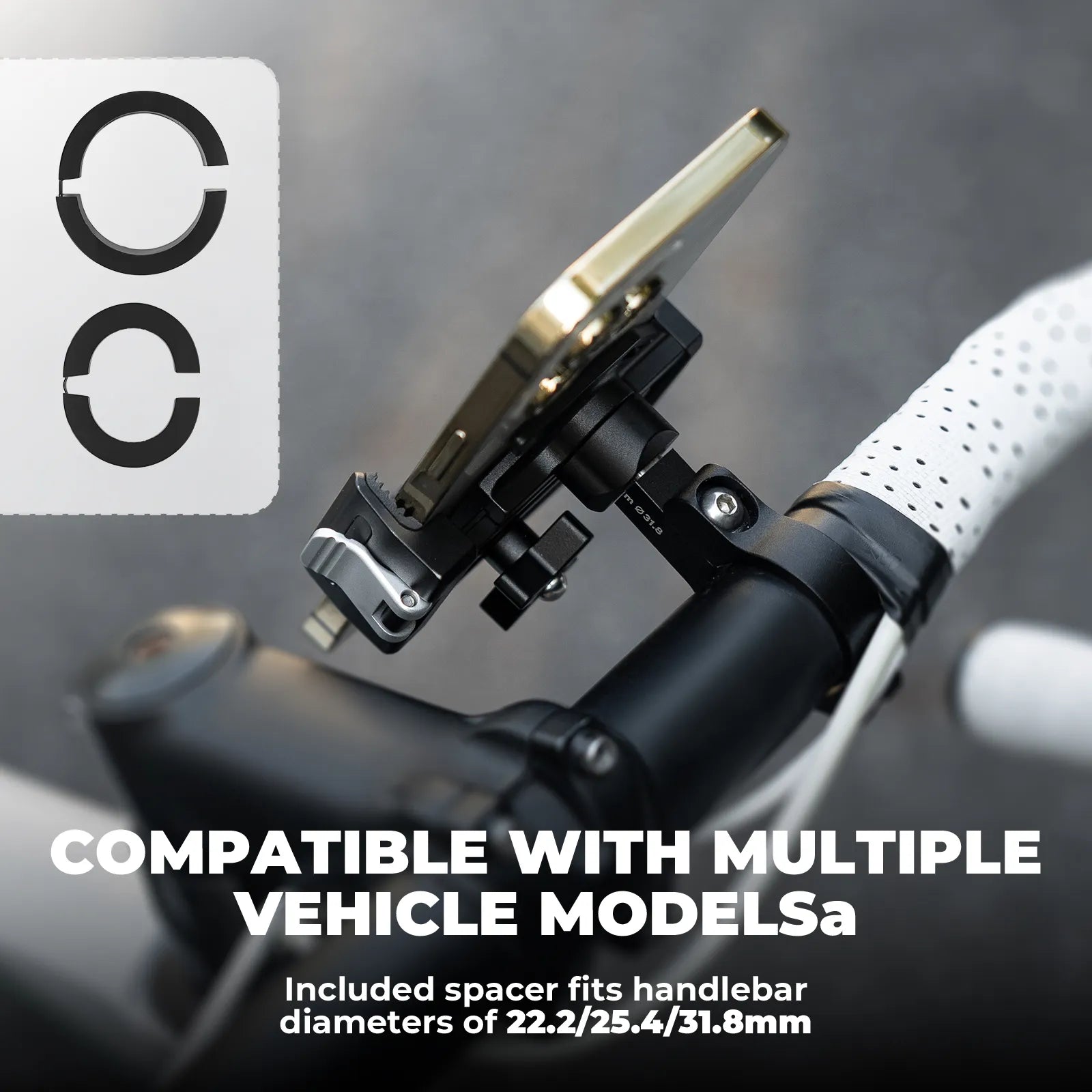 Lightweight Quick-Release Phone Mount - OVERLANDERS Outfitter