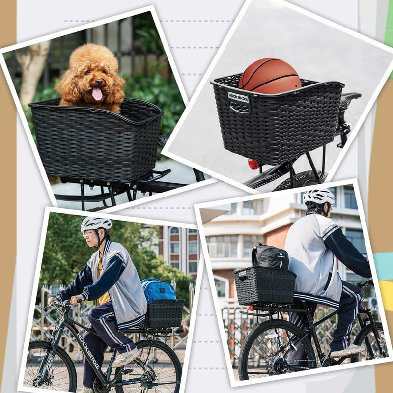 Lightweight Rear Rack Cargo Basket - 30L - OVERLANDERS Outfitter