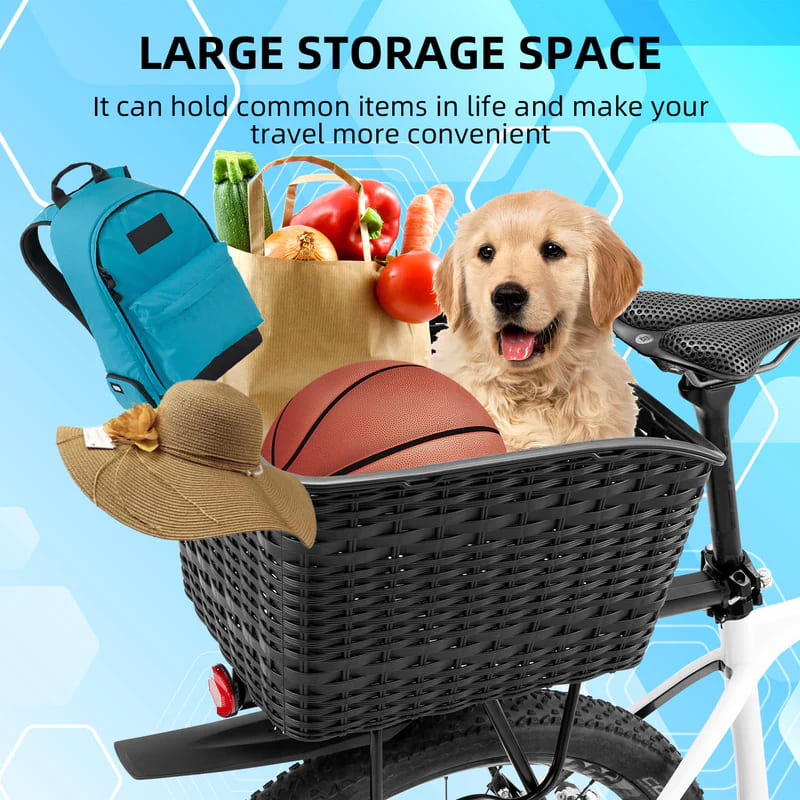 Lightweight Rear Rack Cargo Basket - 30L - OVERLANDERS Outfitter