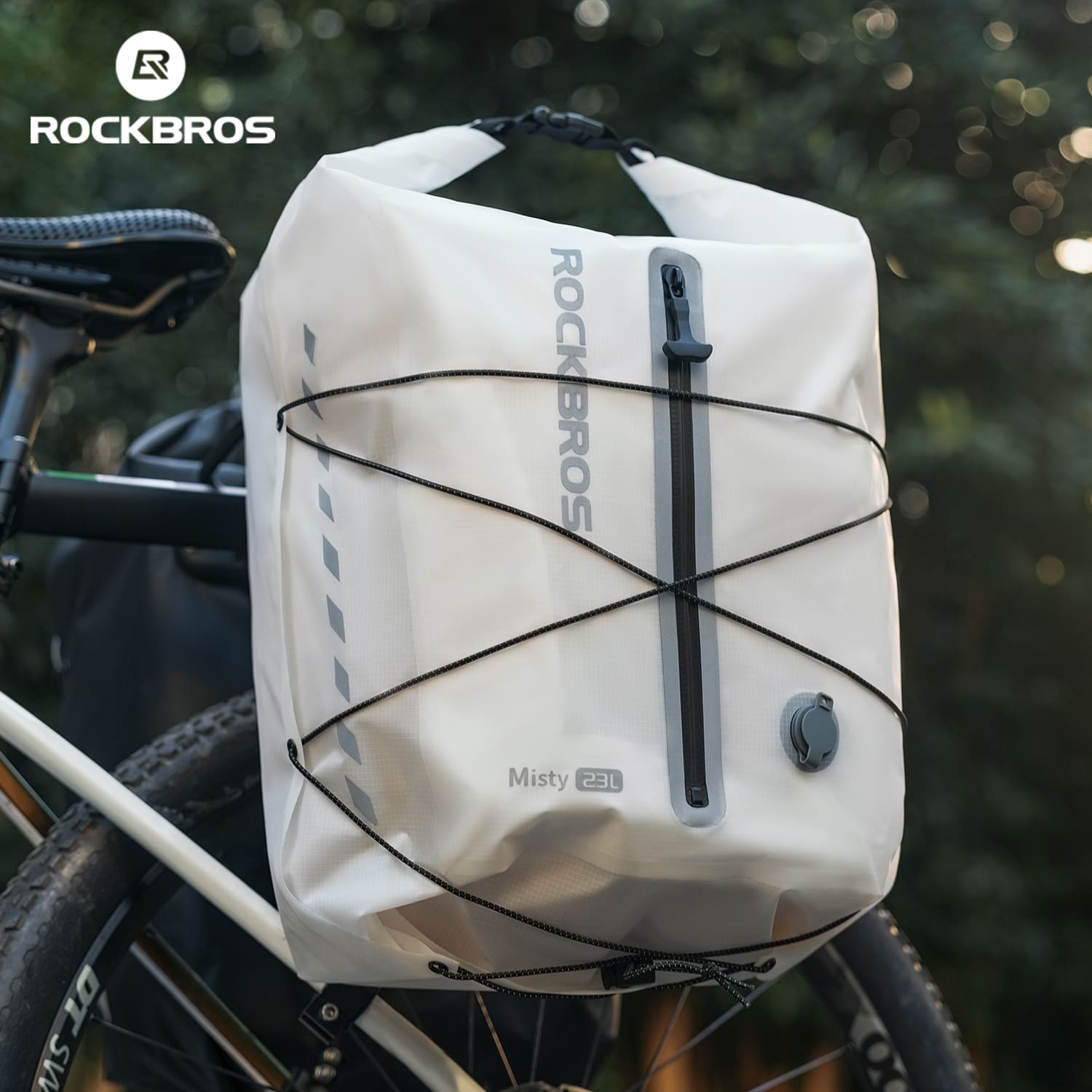 Lightweight Waterproof Bike Rear Rack Bag-23L - OVERLANDERS Outfitter