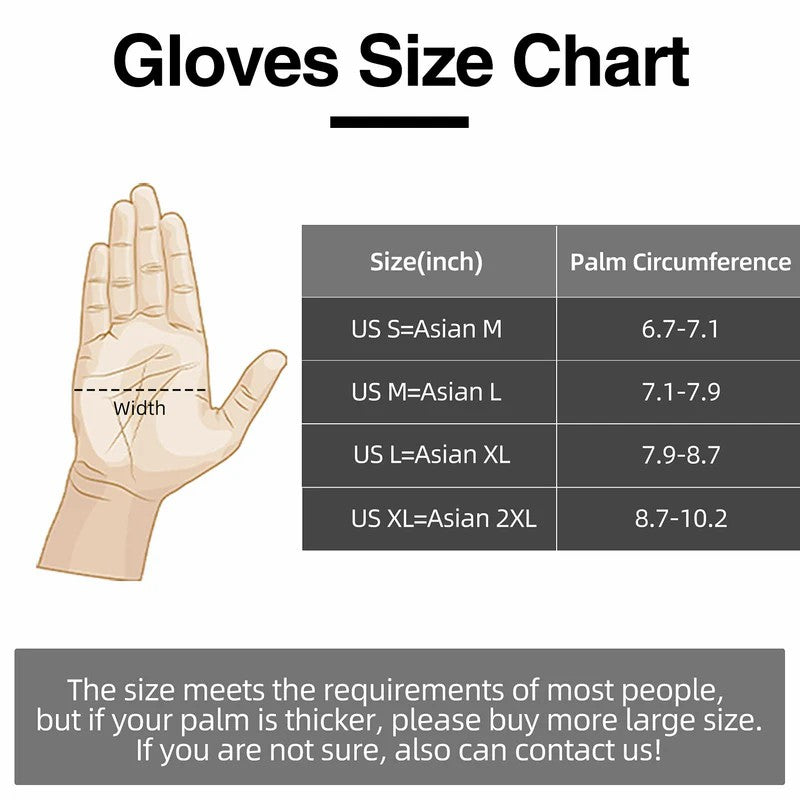 Long Finger Gloves with Fleece Lining & Lock Clip - OVERLANDERS Outfitter