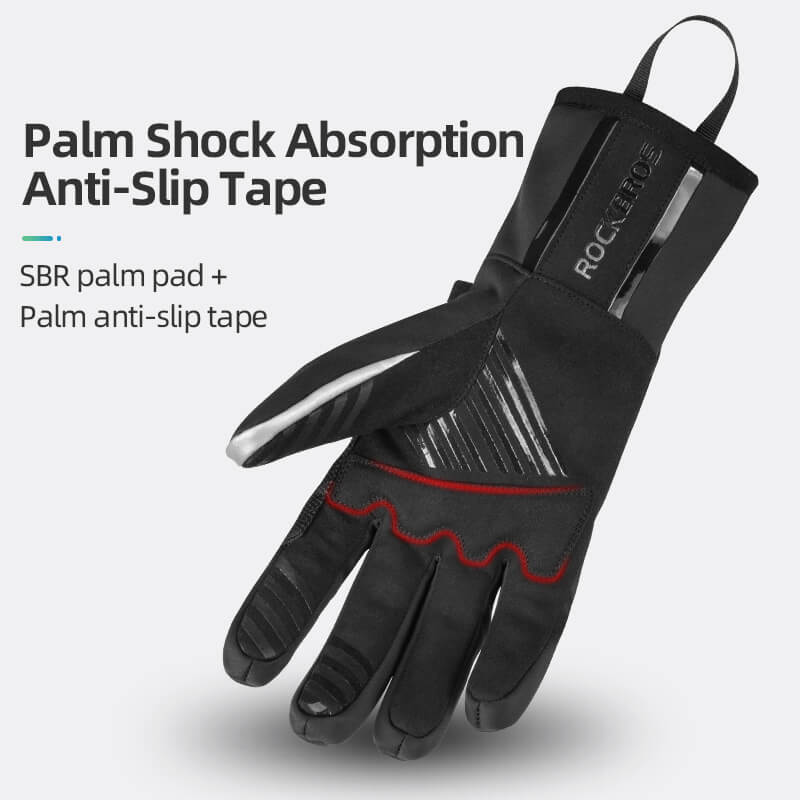 Long Finger Gloves with Fleece Lining & Lock Clip - OVERLANDERS Outfitter