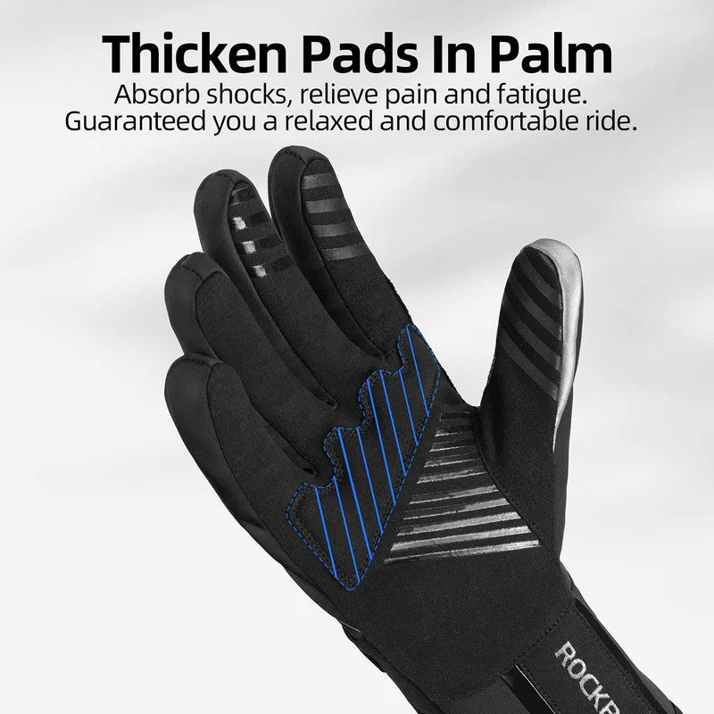 Long Finger Gloves with Fleece Lining & Lock Clip - OVERLANDERS Outfitter