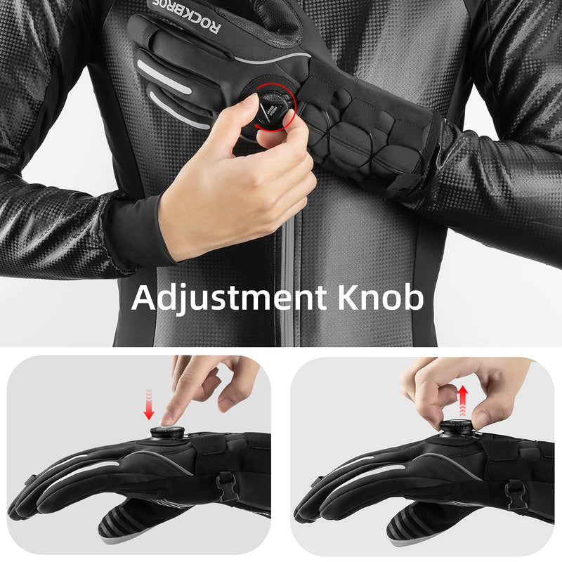 Long Finger Gloves with Fleece Lining & Lock Clip - OVERLANDERS Outfitter