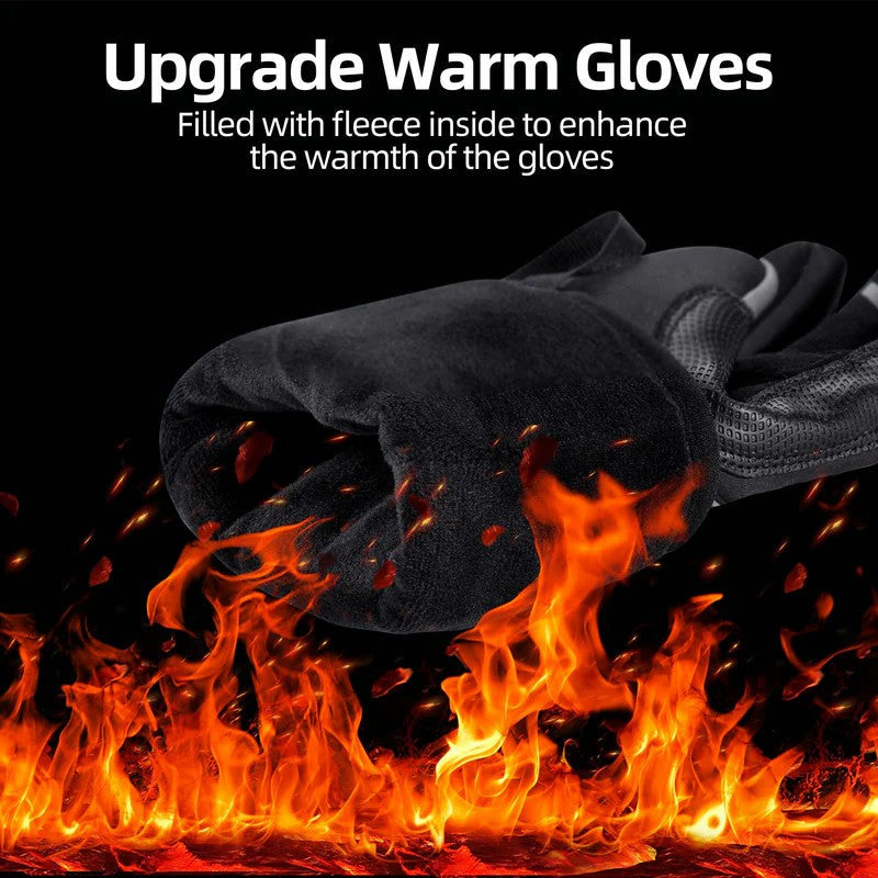Long Finger Gloves with Fleece Lining & Lock Clip - OVERLANDERS Outfitter