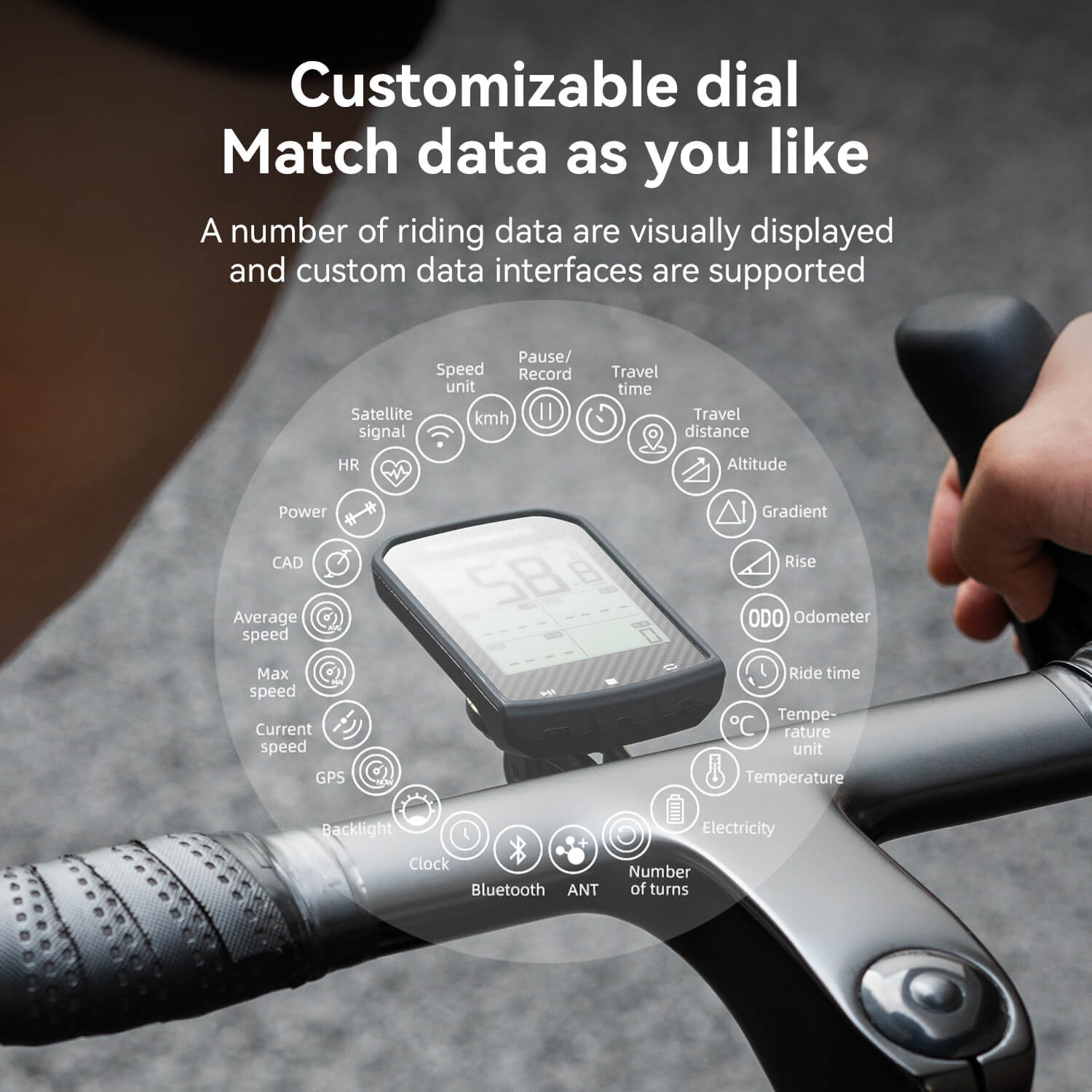 M1 Pro Wireless Bike Computer - OVERLANDERS Outfitter