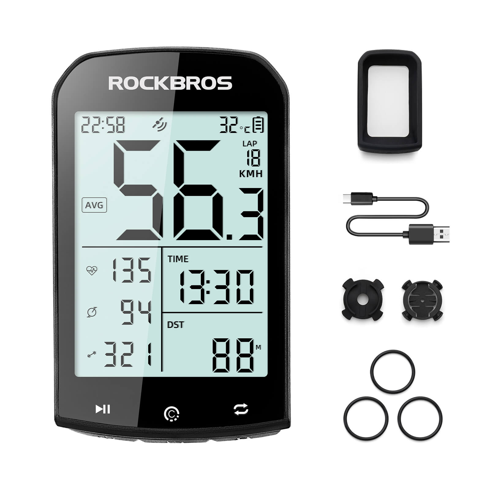 ROCKBROS M1 Smart Bike GPS Computer - OVERLANDERS Outfitter