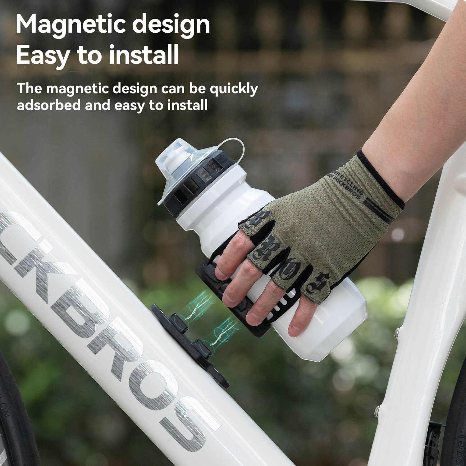 Magnetic Bike Water Bottle Holder - OVERLANDERS Outfitter