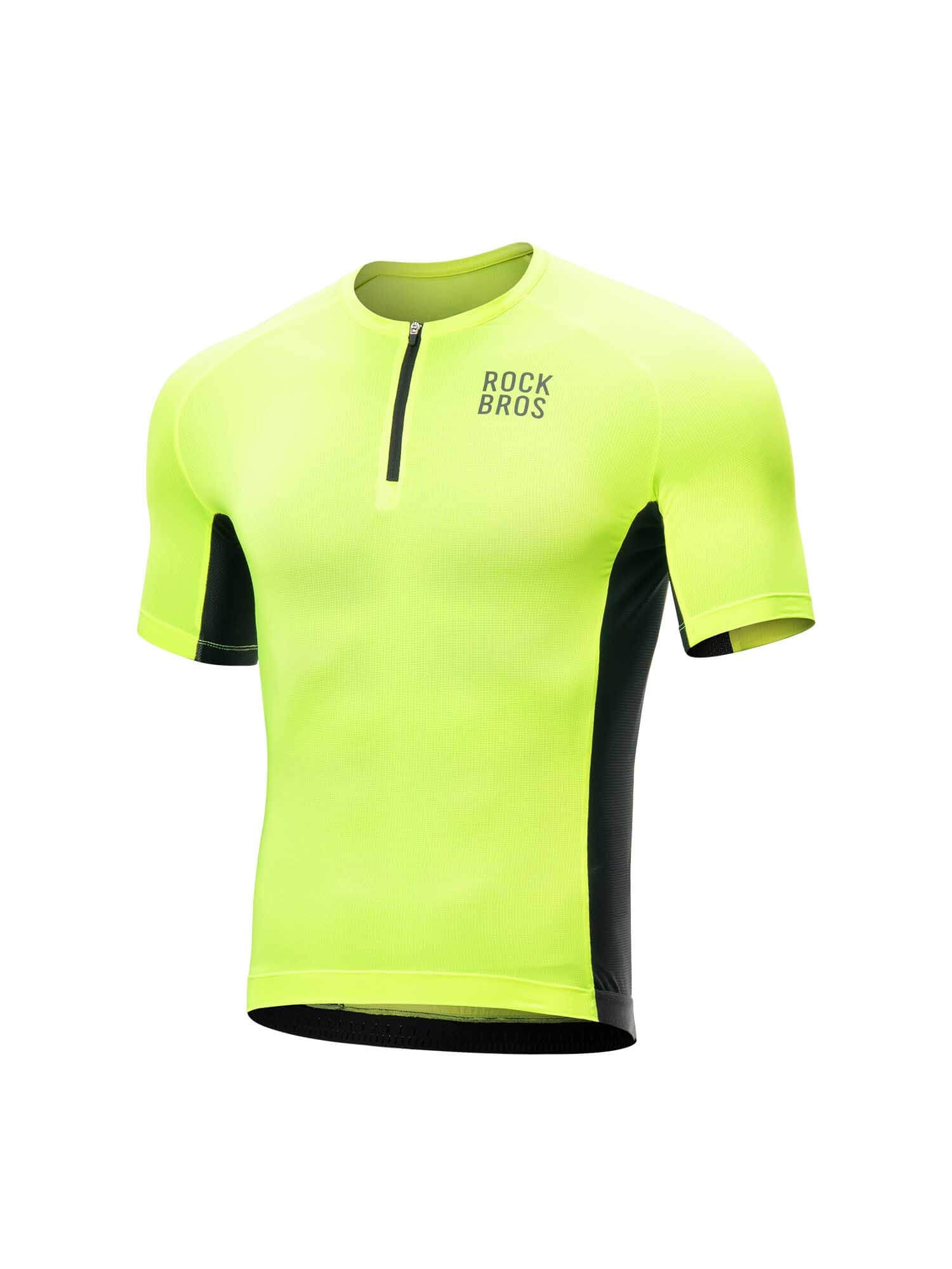 Men's AIKE Half-Zip Short-Sleeve Cycling Jersey - OVERLANDERS Outfitter