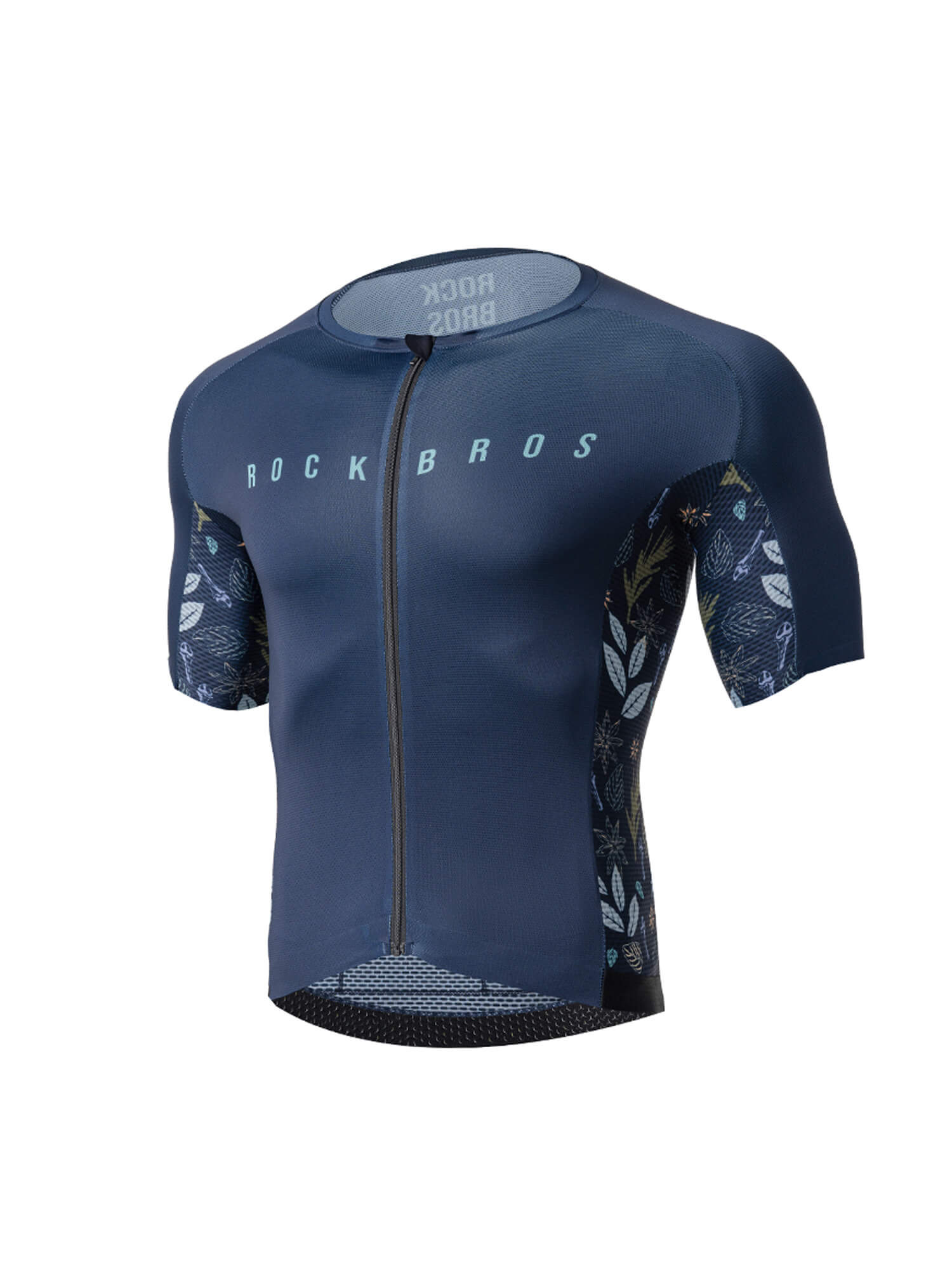 Men's Birds & Flowers Short-Sleeve Cycling Jersey - OVERLANDERS Outfitter