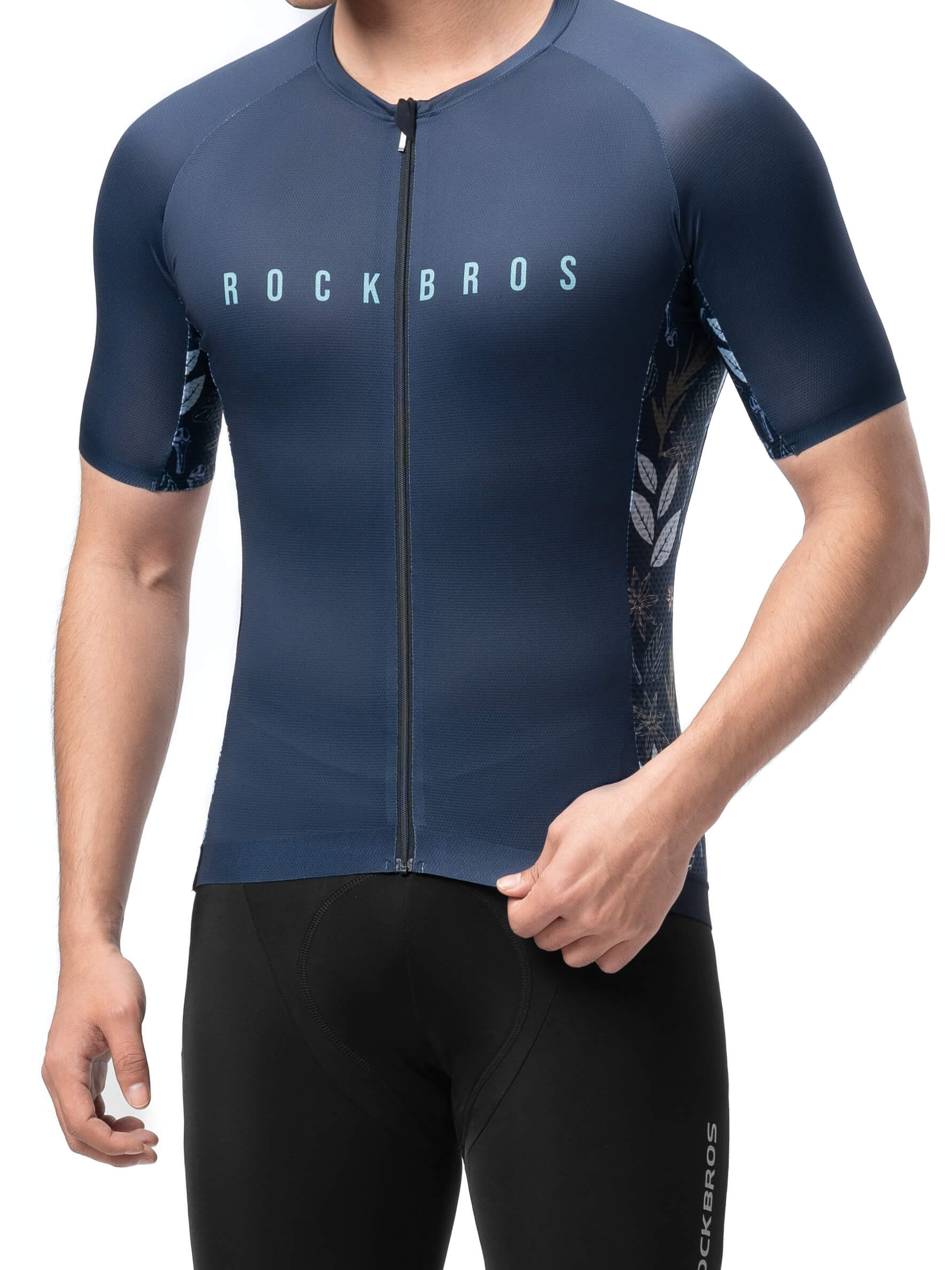 Men's Birds & Flowers Short-Sleeve Cycling Jersey - OVERLANDERS Outfitter