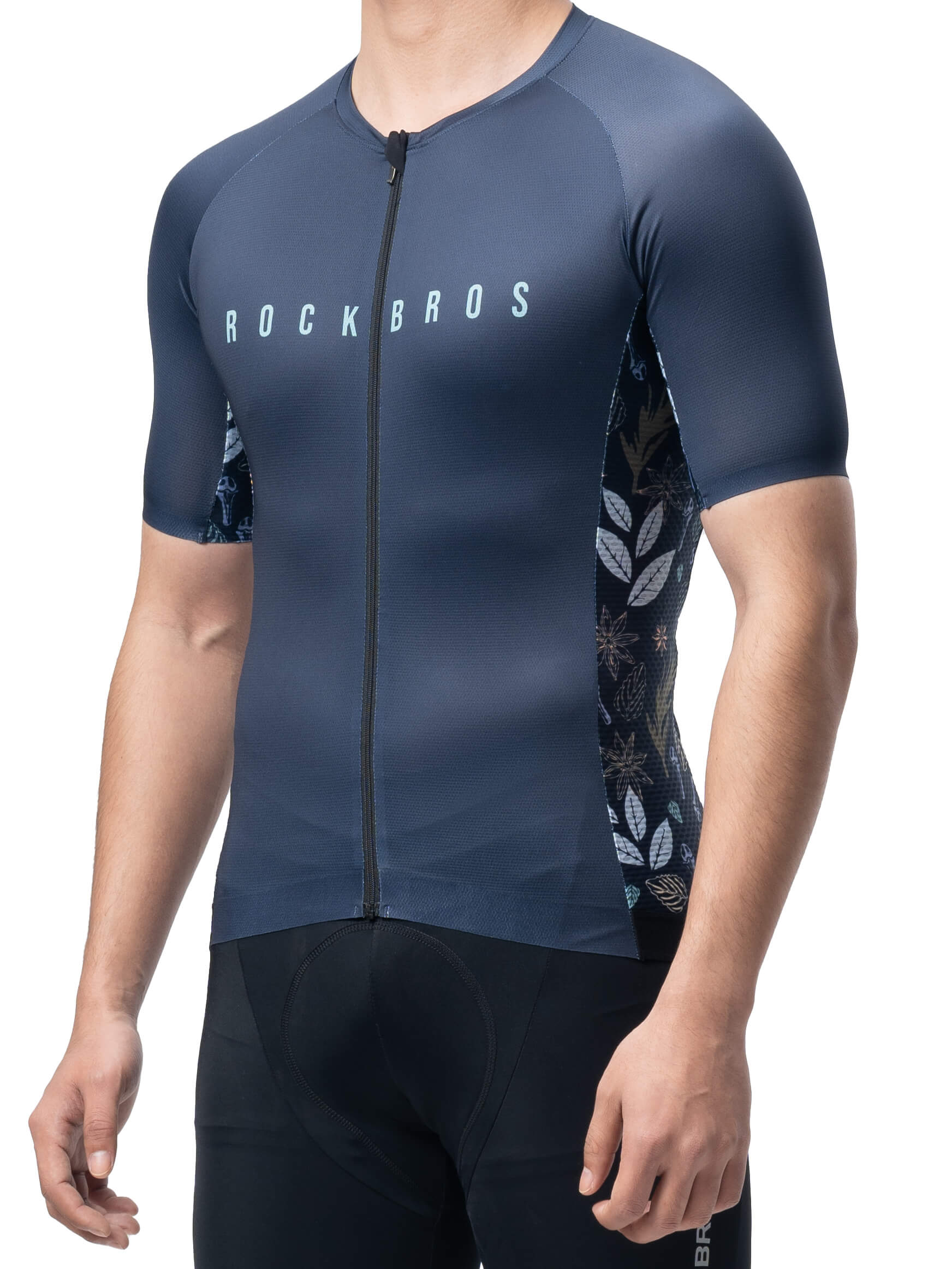 Men's Birds & Flowers Short-Sleeve Cycling Jersey - OVERLANDERS Outfitter