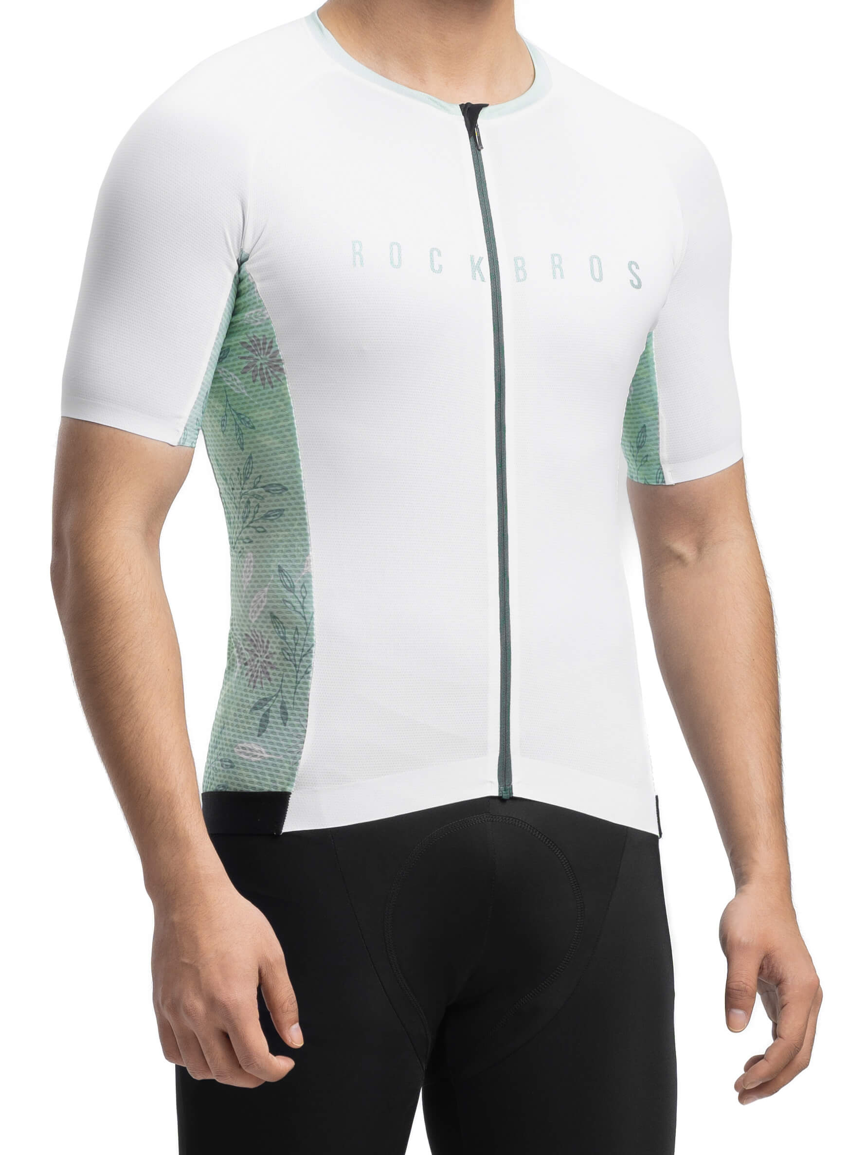 Men's Birds & Flowers Short-Sleeve Cycling Jersey - OVERLANDERS Outfitter
