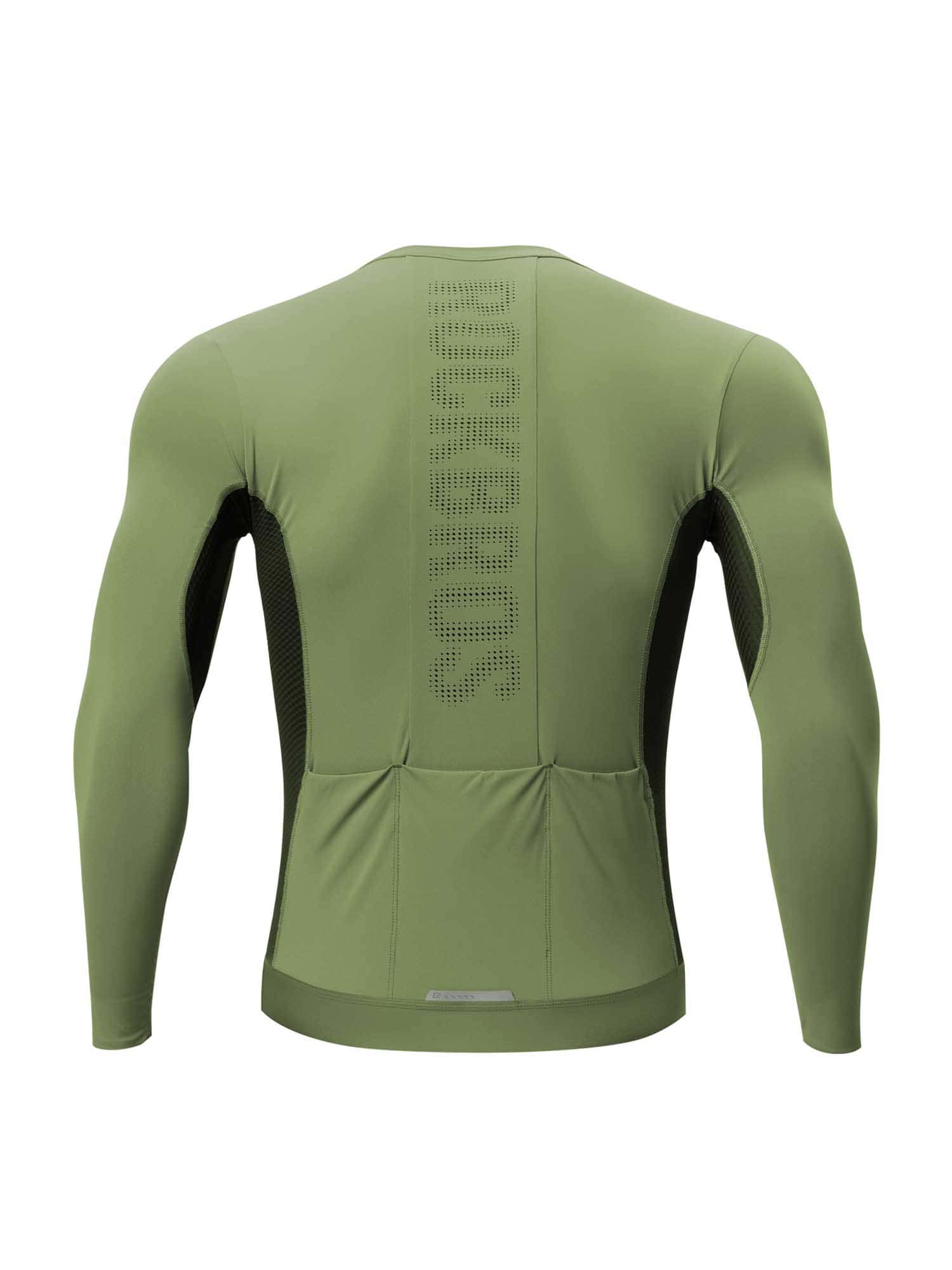 Men's Colorblock Long-Sleeve Cycling Jersey - OVERLANDERS Outfitter