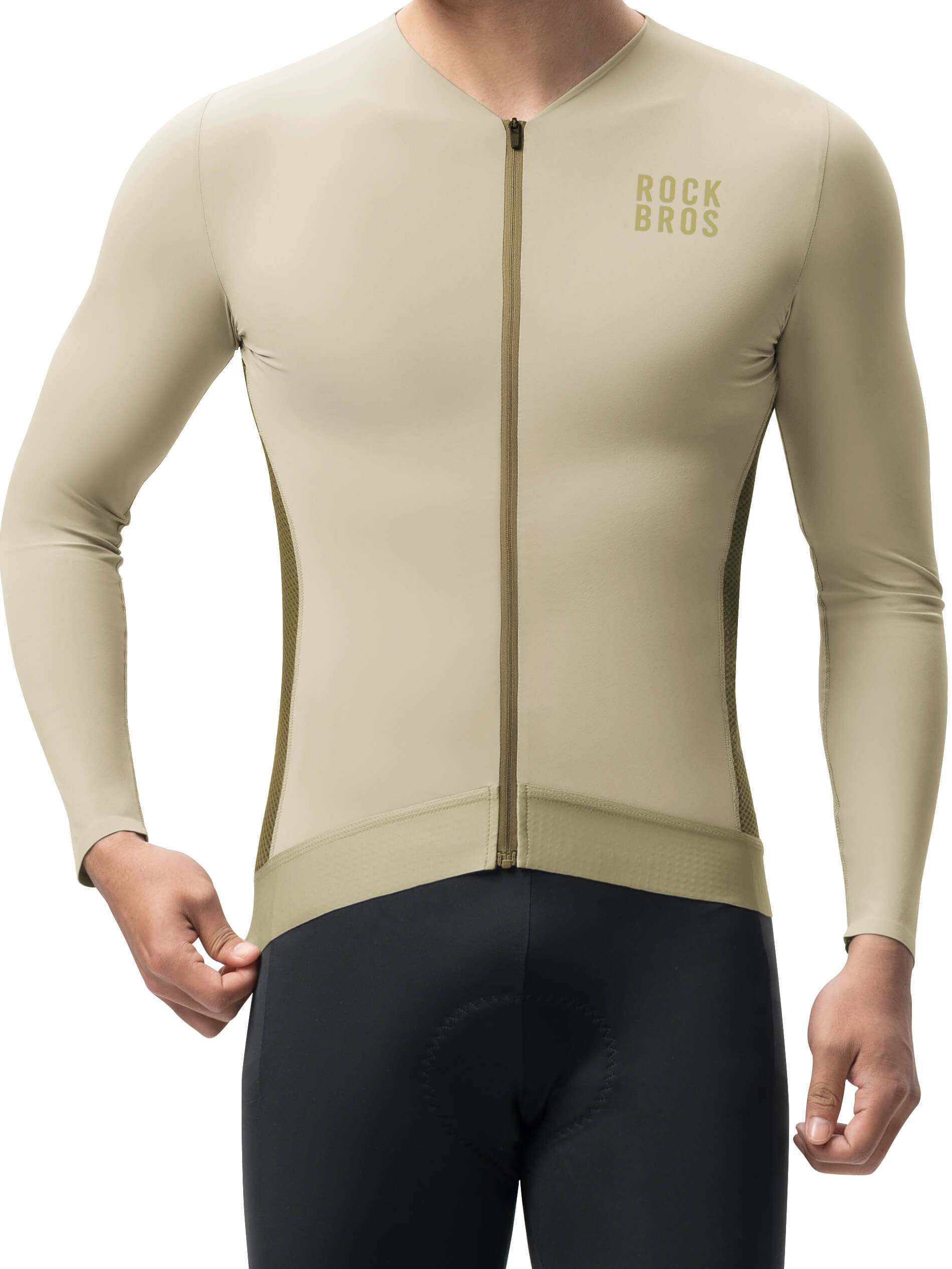 Men's Colorblock Long-Sleeve Cycling Jersey - OVERLANDERS Outfitter