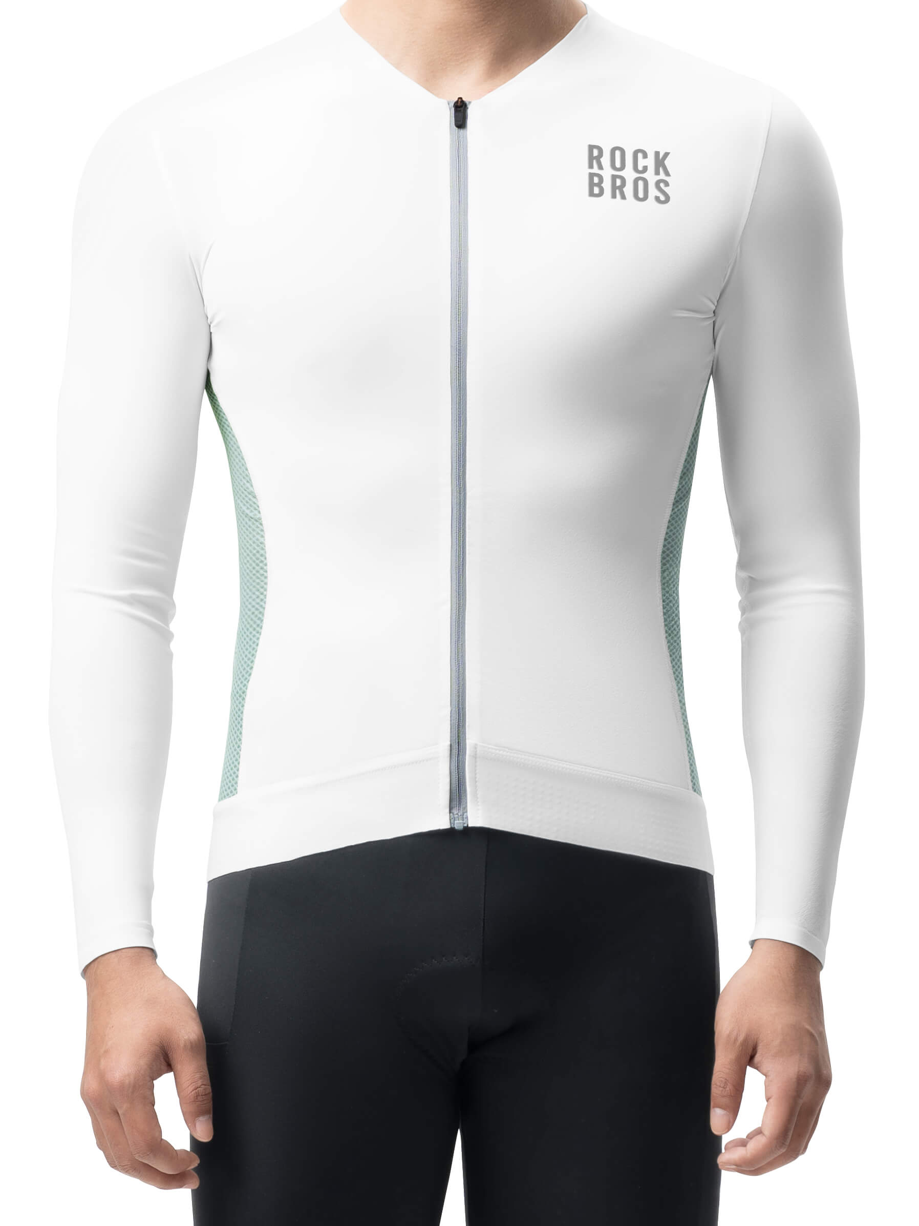 Men's Colorblock Long-Sleeve Cycling Jersey - OVERLANDERS Outfitter