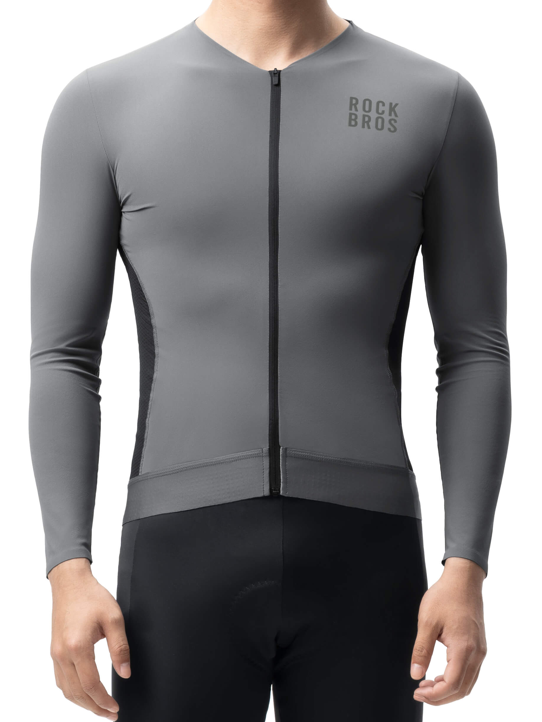 Men's Colorblock Long-Sleeve Cycling Jersey - OVERLANDERS Outfitter