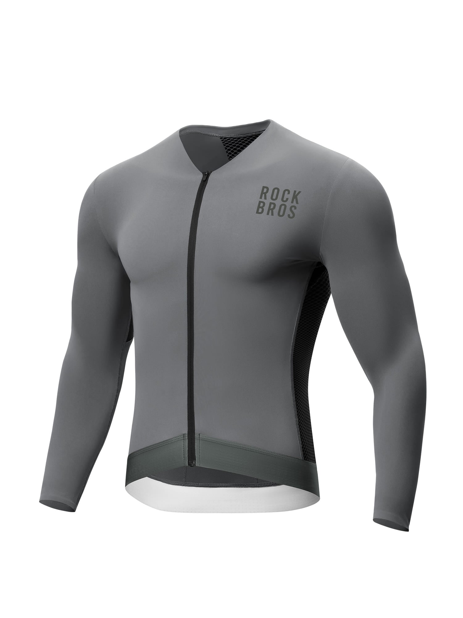 Men's Colorblock Long-Sleeve Cycling Jersey - OVERLANDERS Outfitter
