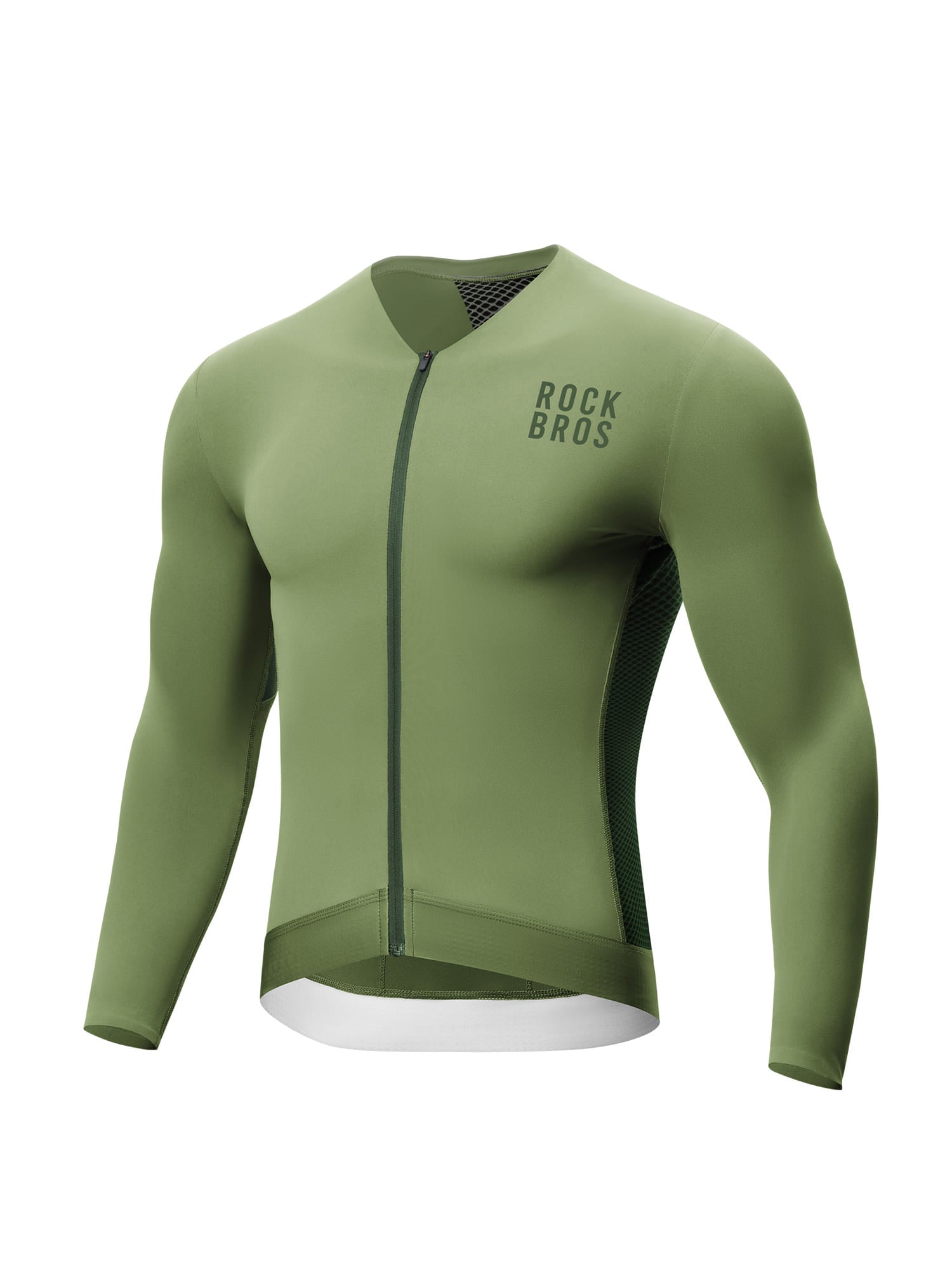 Men's Colorblock Long-Sleeve Cycling Jersey - OVERLANDERS Outfitter