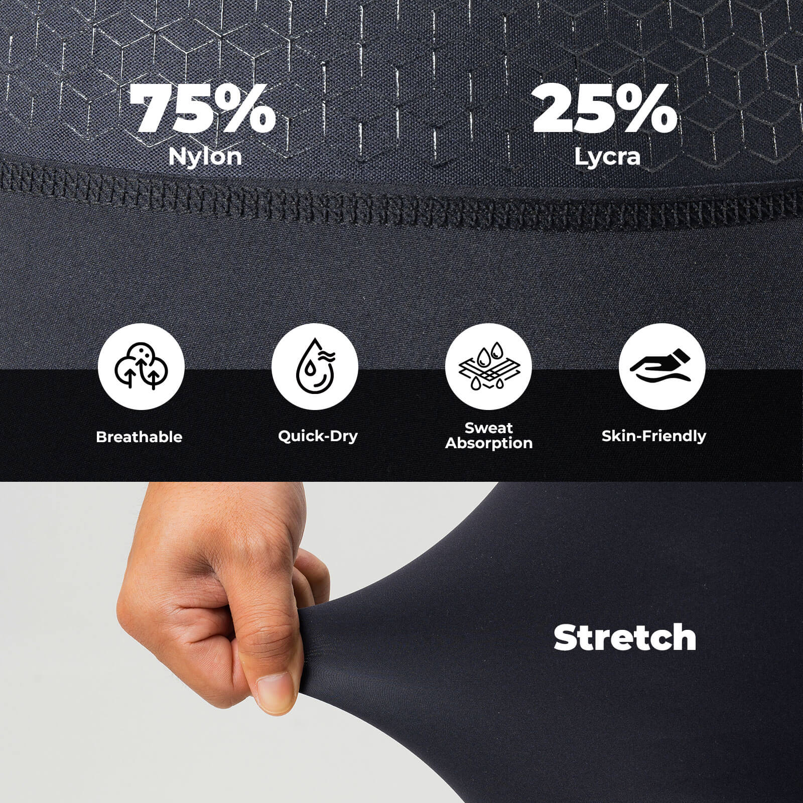 Men's Elastic Interface® Cycling Waist Shorts - OVERLANDERS Outfitter