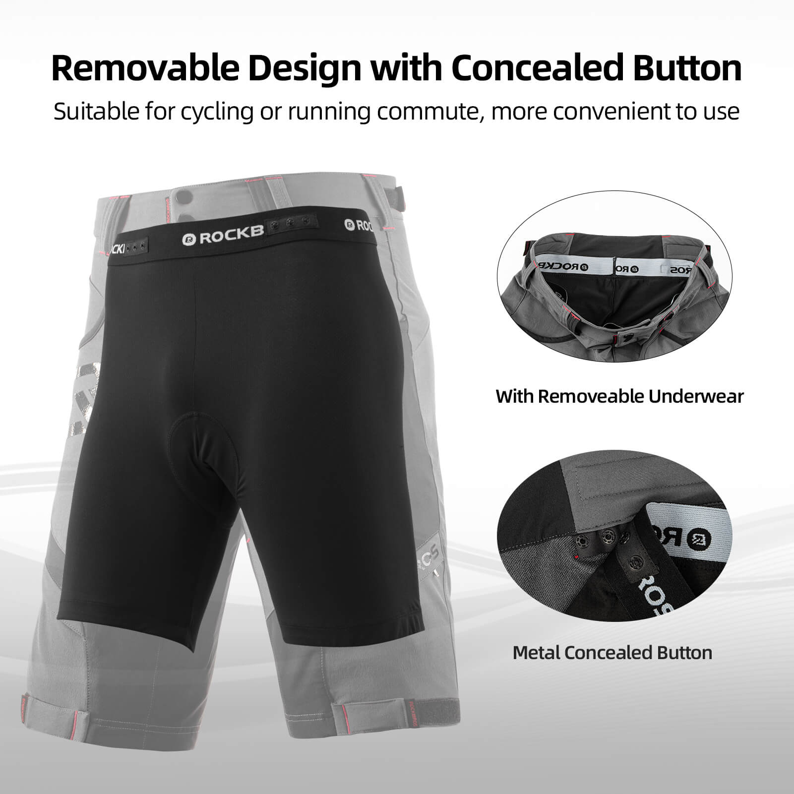Men's MTB Shorts with Detachable 4D Padded Liner - OVERLANDERS Outfitter