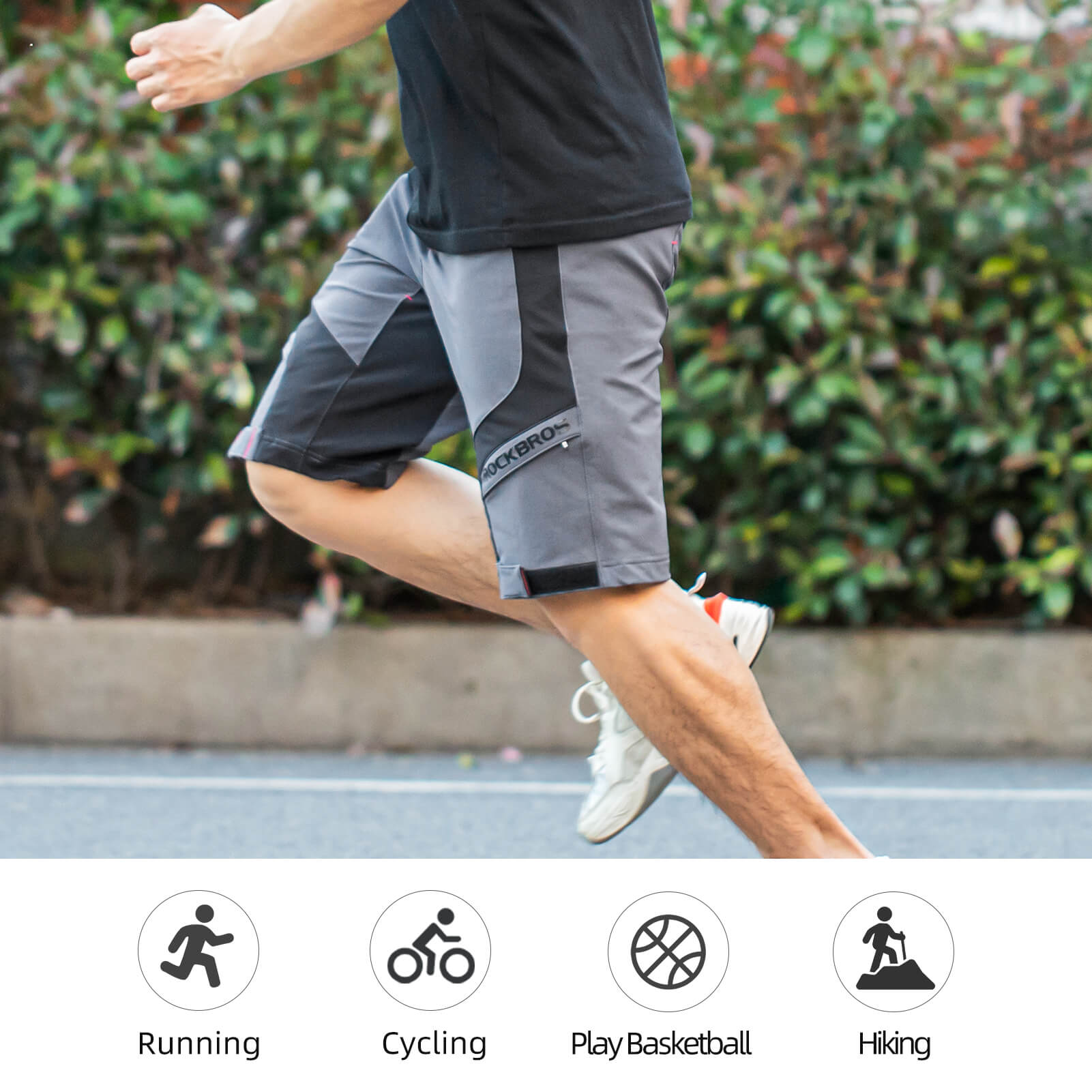 Men's MTB Shorts with Detachable 4D Padded Liner - OVERLANDERS Outfitter