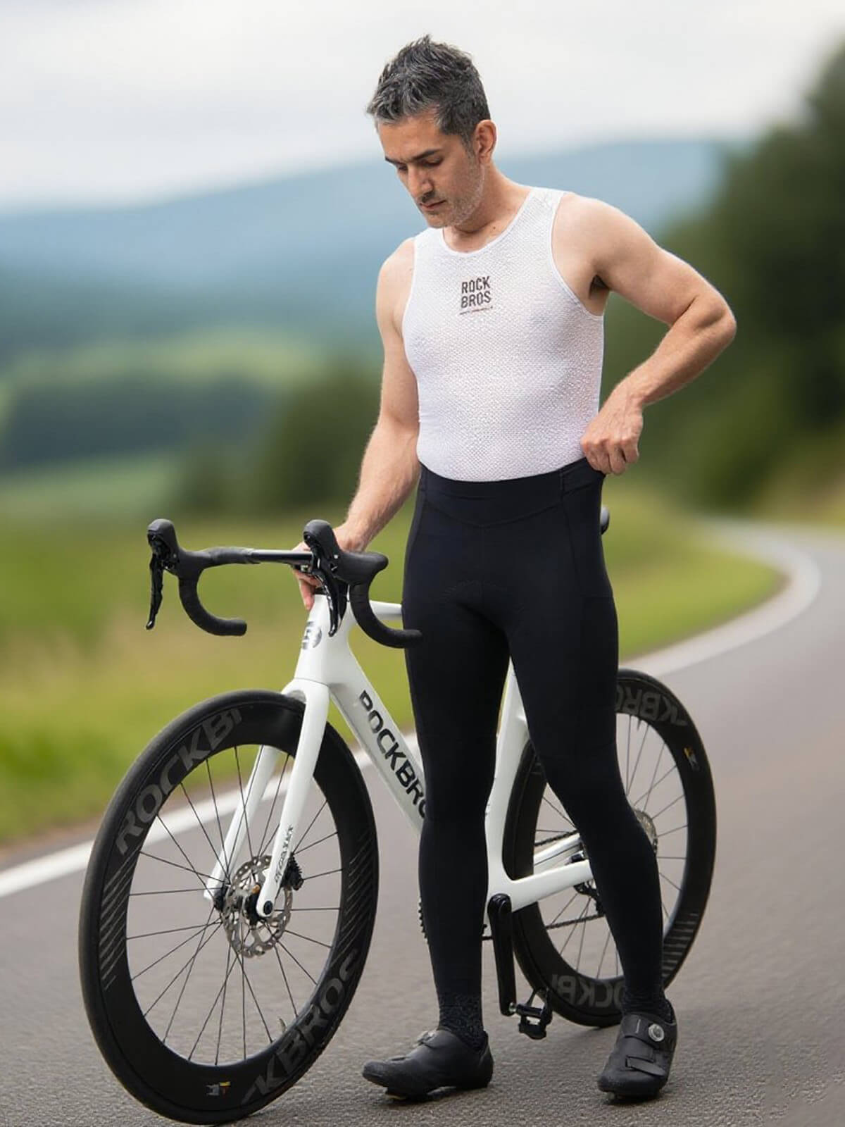 Men's ROAD-TO-SKY Cycling Tights with Elastic Interface® Pad - OVERLANDERS Outfitter