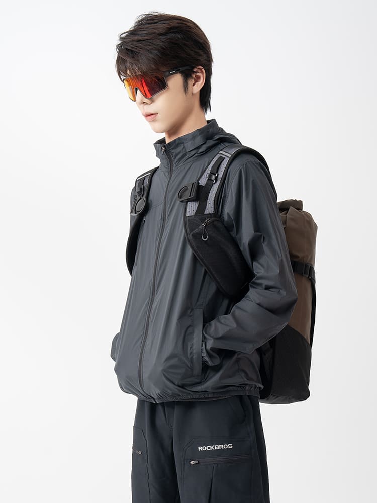Men's ROAD-TO-SKY Lightweight Cycling Windbreaker - OVERLANDERS Outfitter