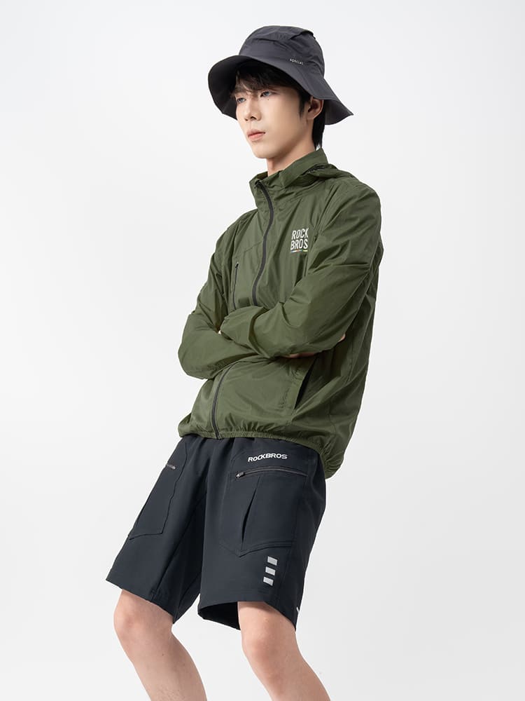 Men's ROAD-TO-SKY Lightweight Cycling Windbreaker - OVERLANDERS Outfitter