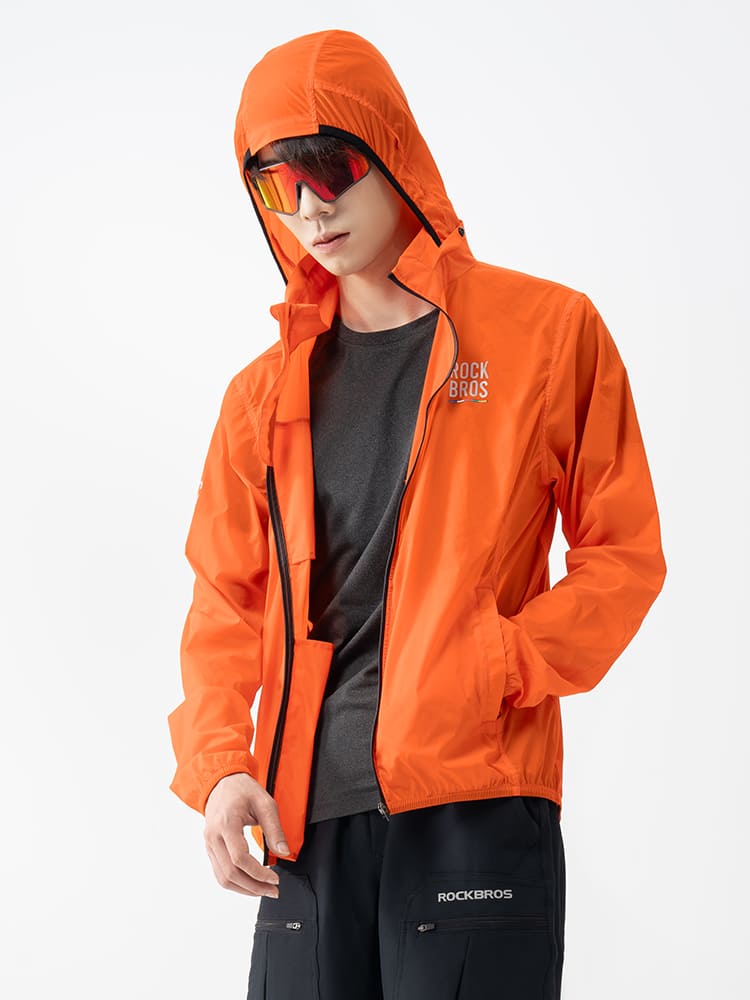 Men's ROAD-TO-SKY Lightweight Cycling Windbreaker - OVERLANDERS Outfitter