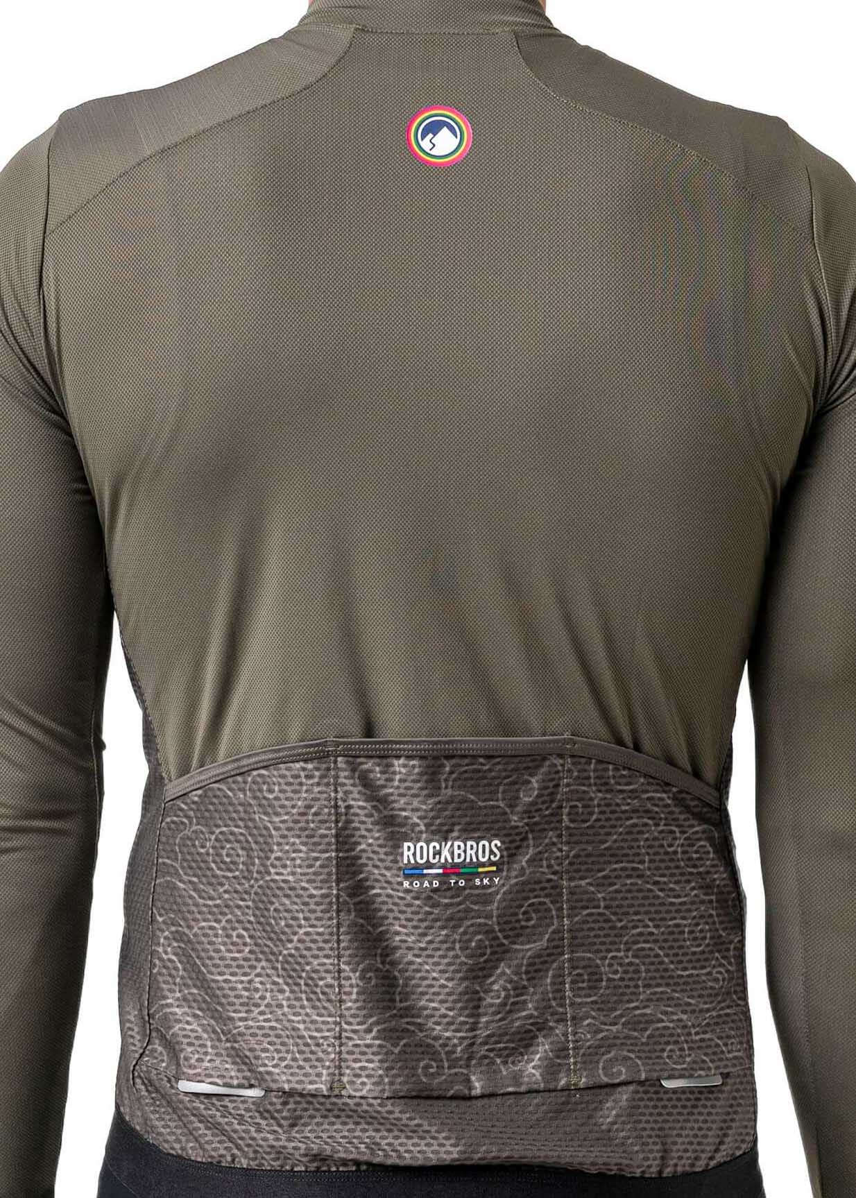 Men's ROAD TO SKY Long-Sleeve Cycling Jersey - OVERLANDERS Outfitter