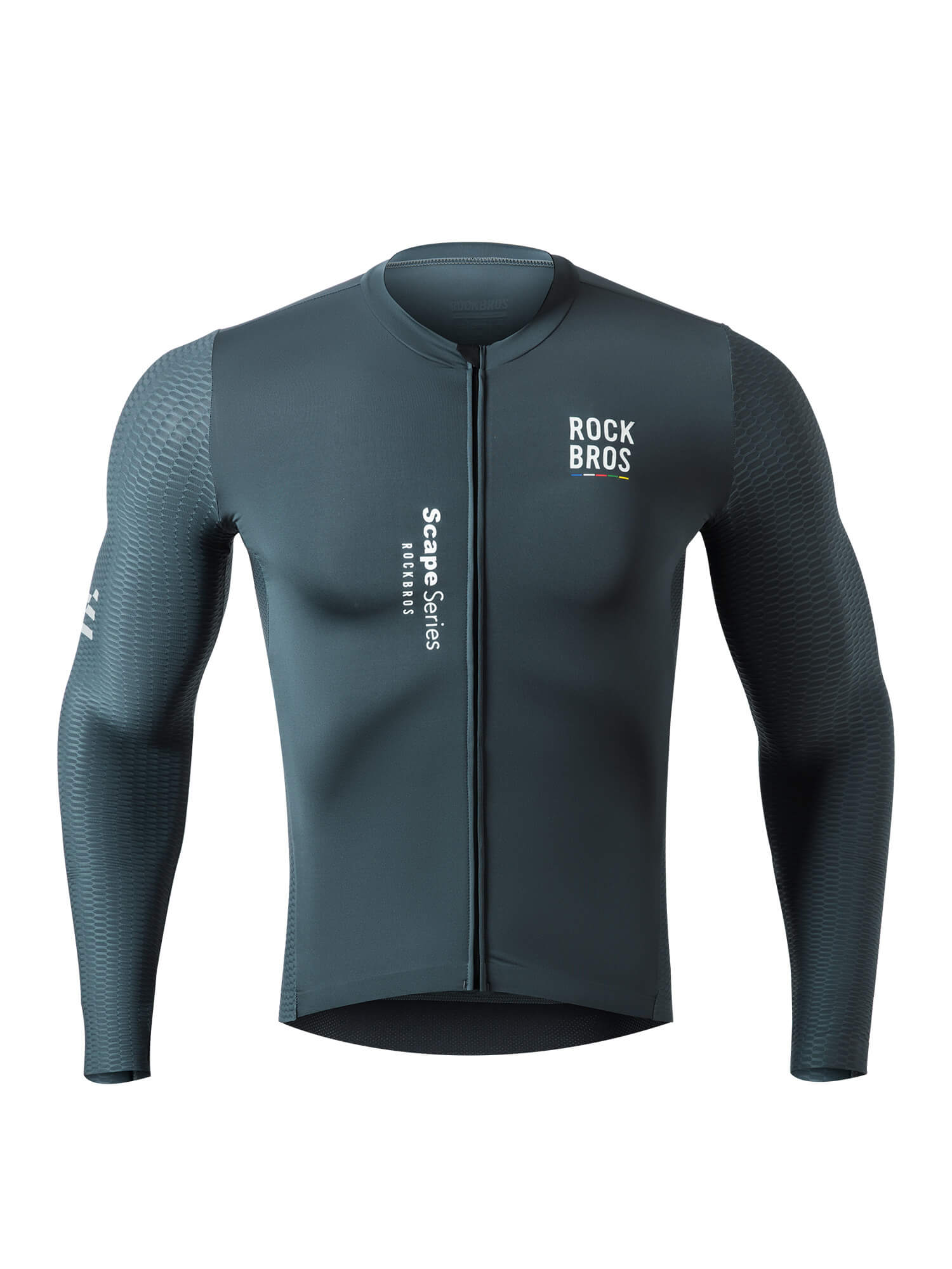 Men's ROAD-TO-SKY Quick-Dry Long-Sleeve Cycling Jersey - OVERLANDERS Outfitter