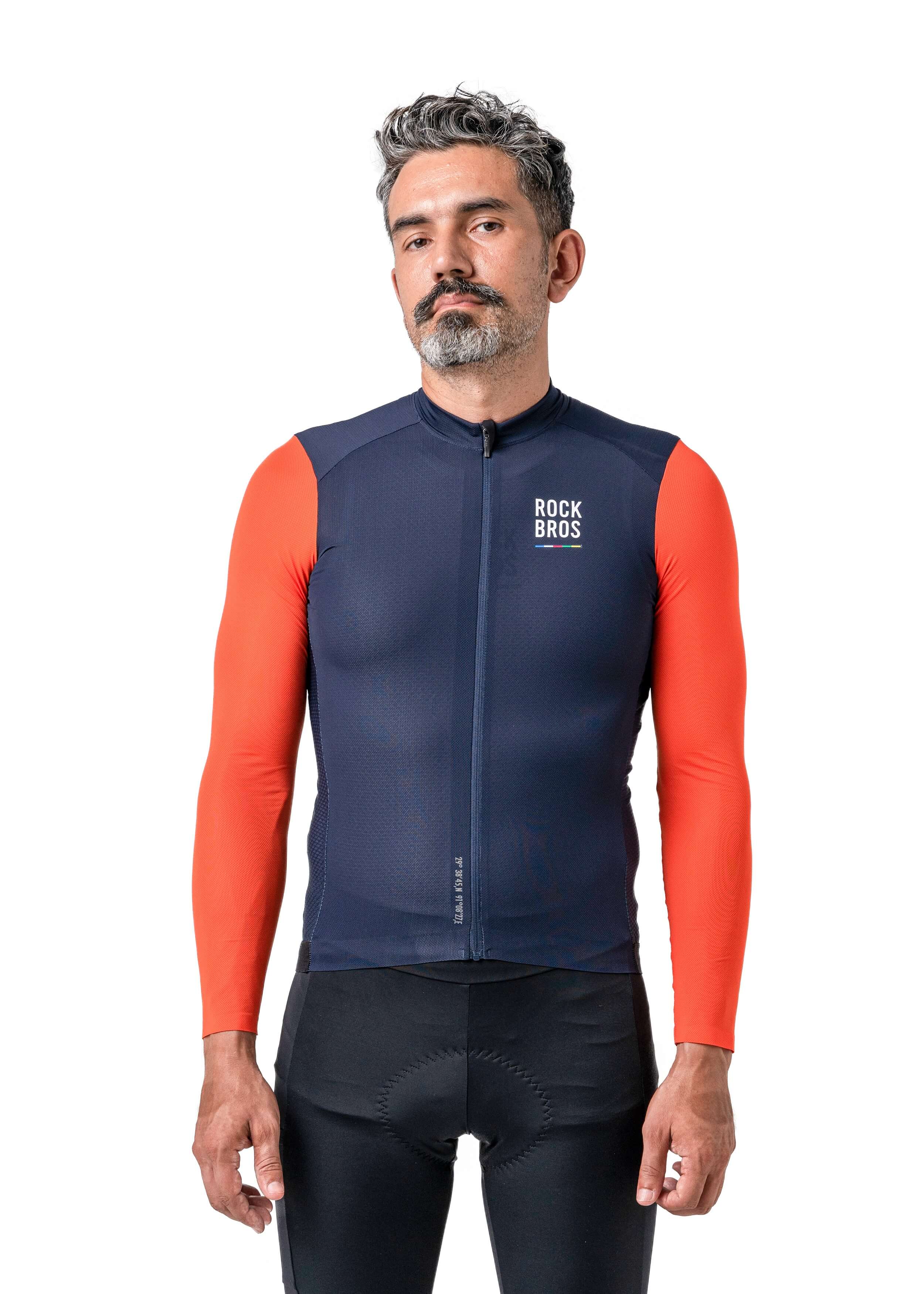 Men's ROAD TO SKY Long-Sleeve Cycling Jersey - OVERLANDERS Outfitter