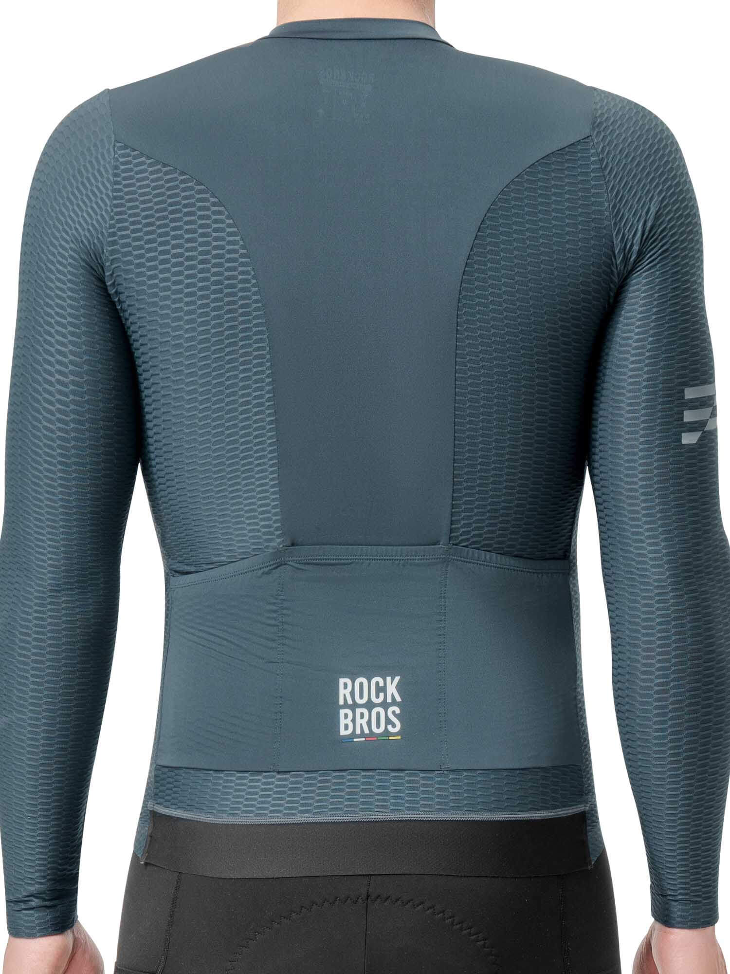 Men's ROAD-TO-SKY Quick-Dry Long-Sleeve Cycling Jersey - OVERLANDERS Outfitter