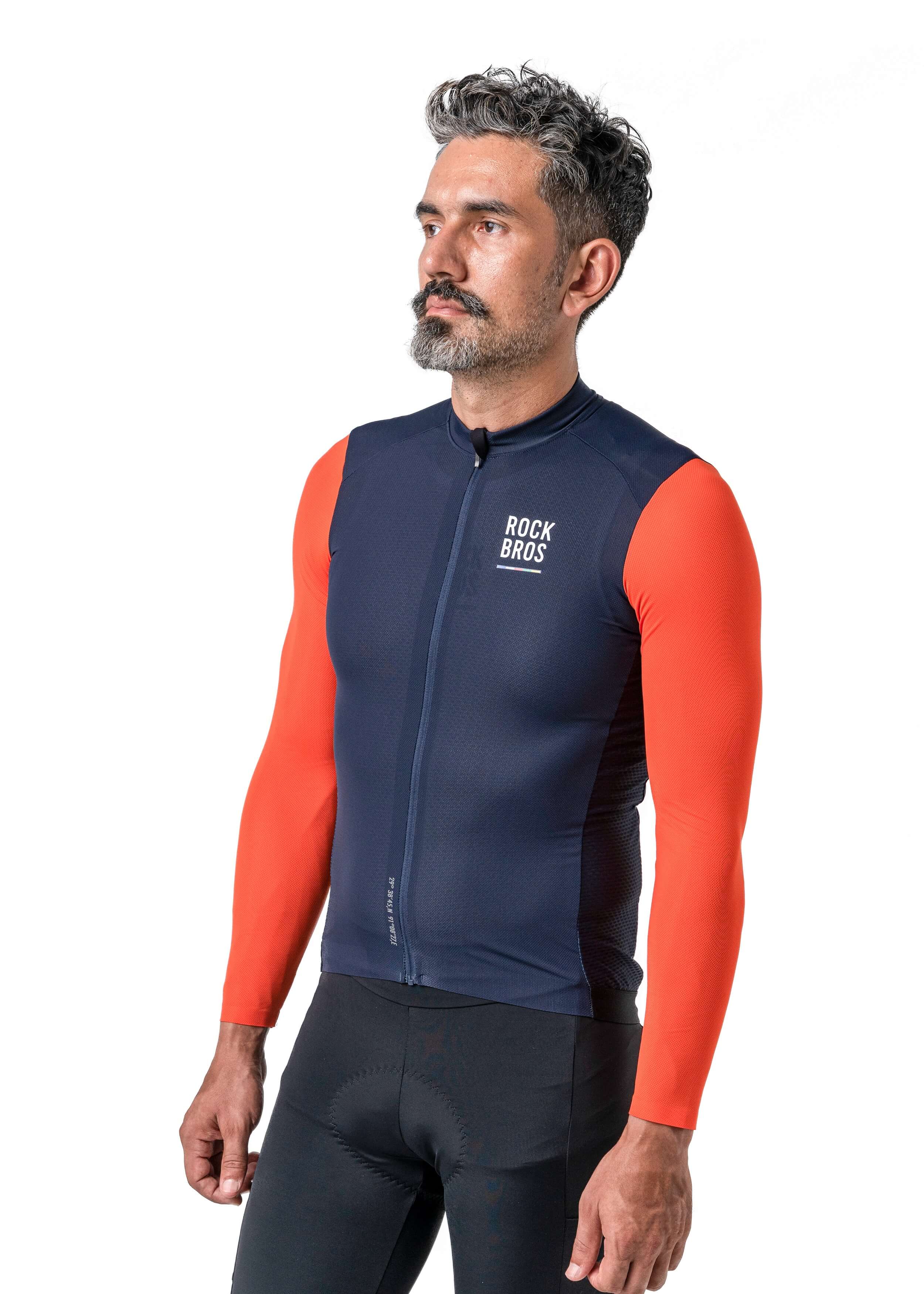Men's ROAD TO SKY Long-Sleeve Cycling Jersey - OVERLANDERS Outfitter