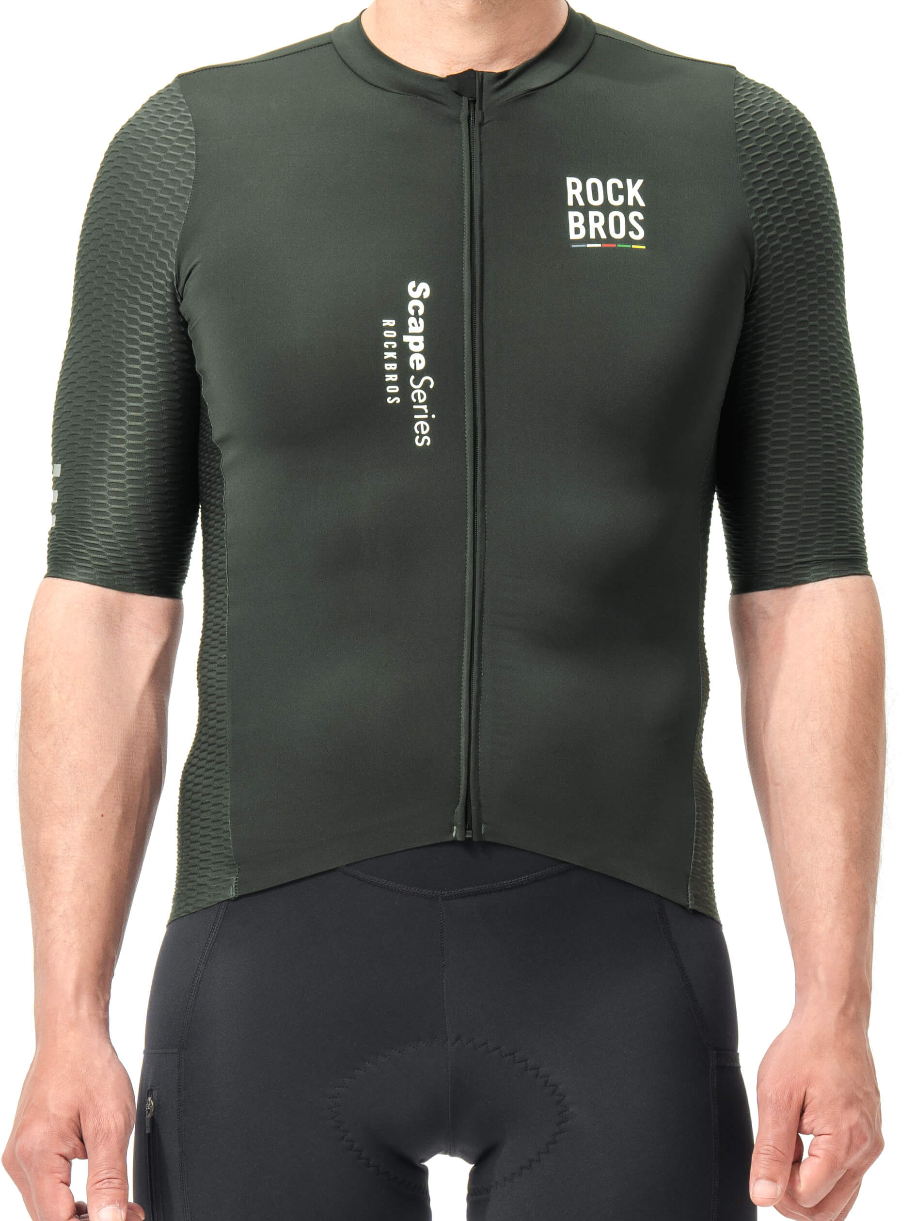 Men's ROAD-TO-SKY Quick-Dry Short-Sleeve Cycling Jersey - OVERLANDERS Outfitter